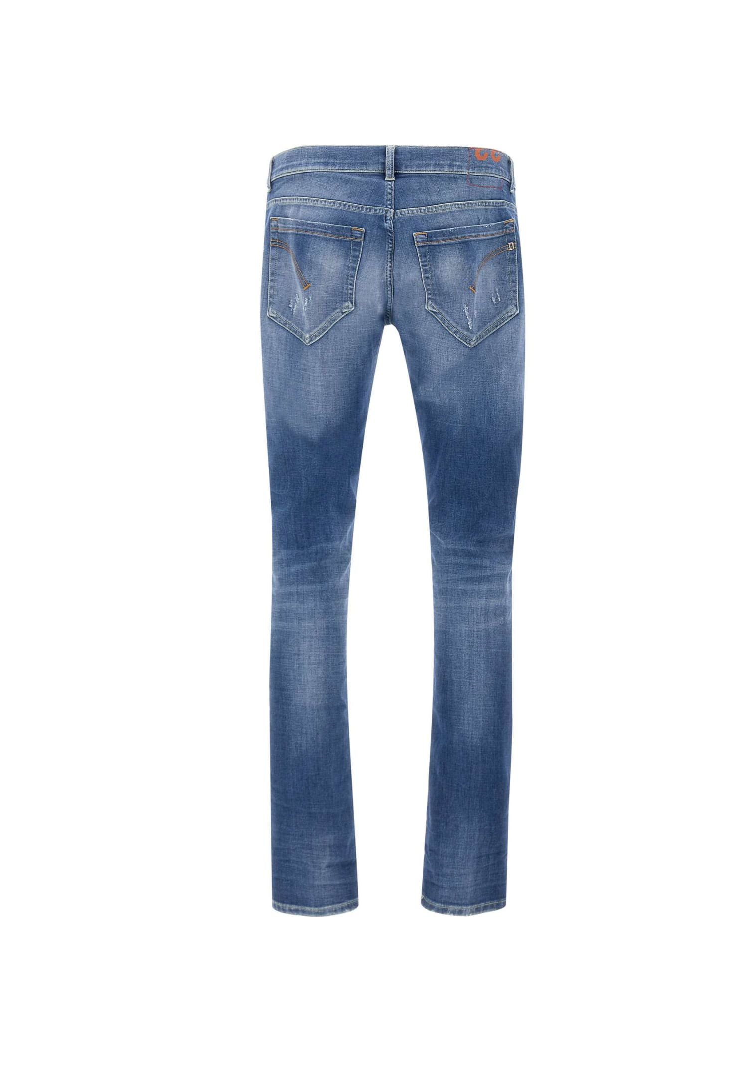 Dondup George Low-rise Skinny Jeans In Blue