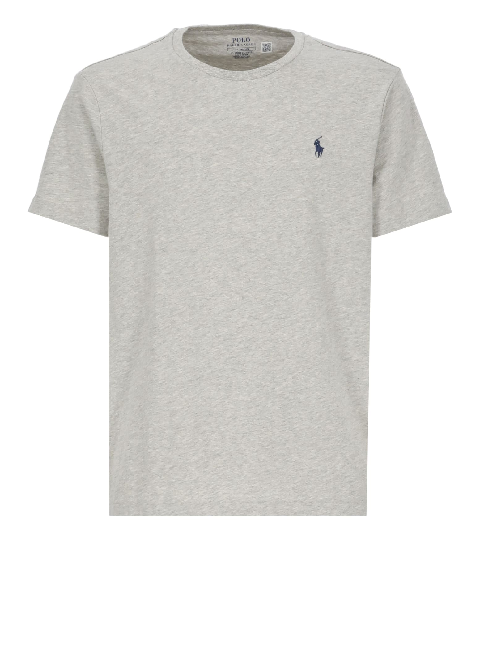 Shop Ralph Lauren Pony T-shirt In Grey
