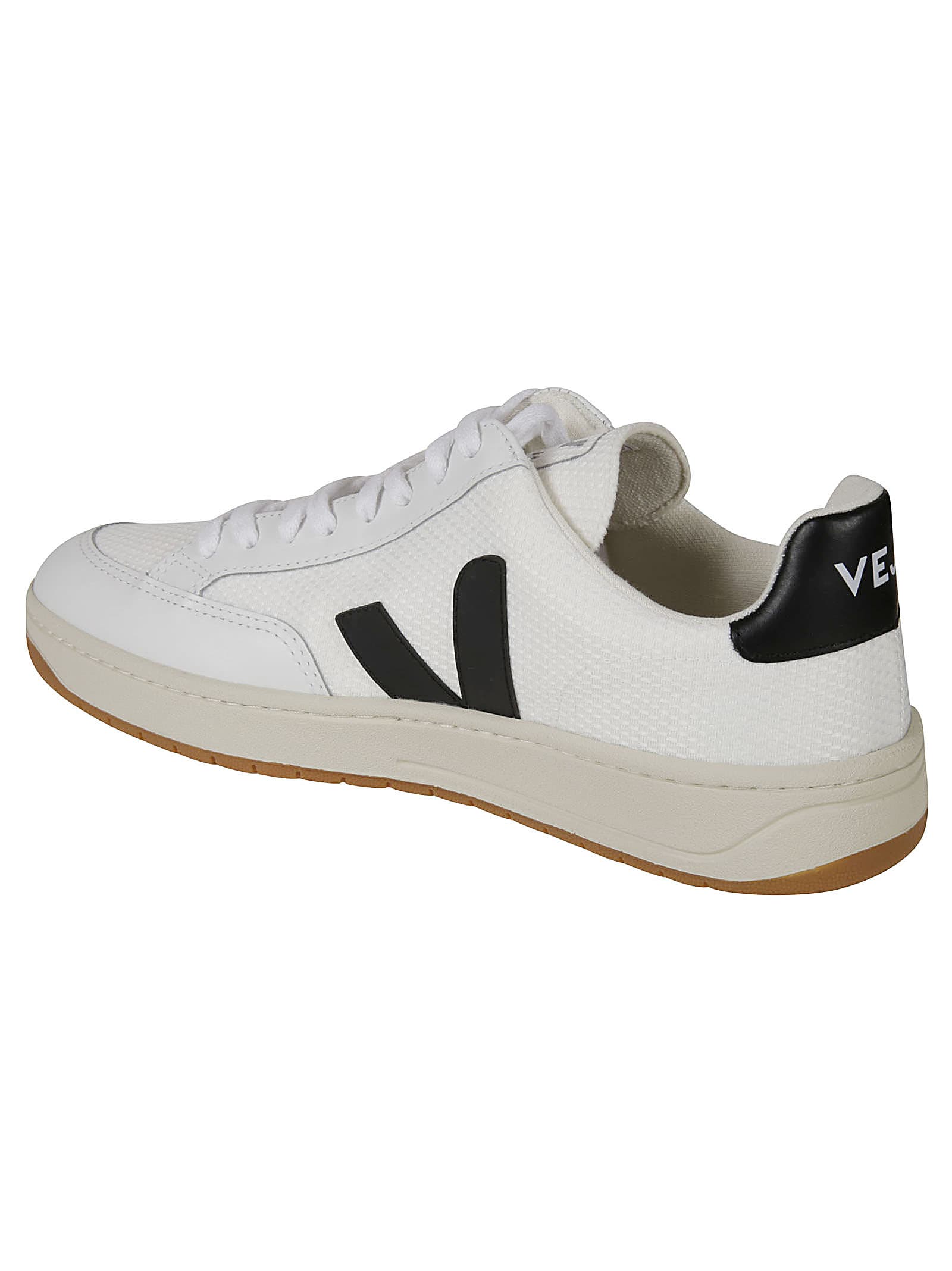 sneakers with v on side