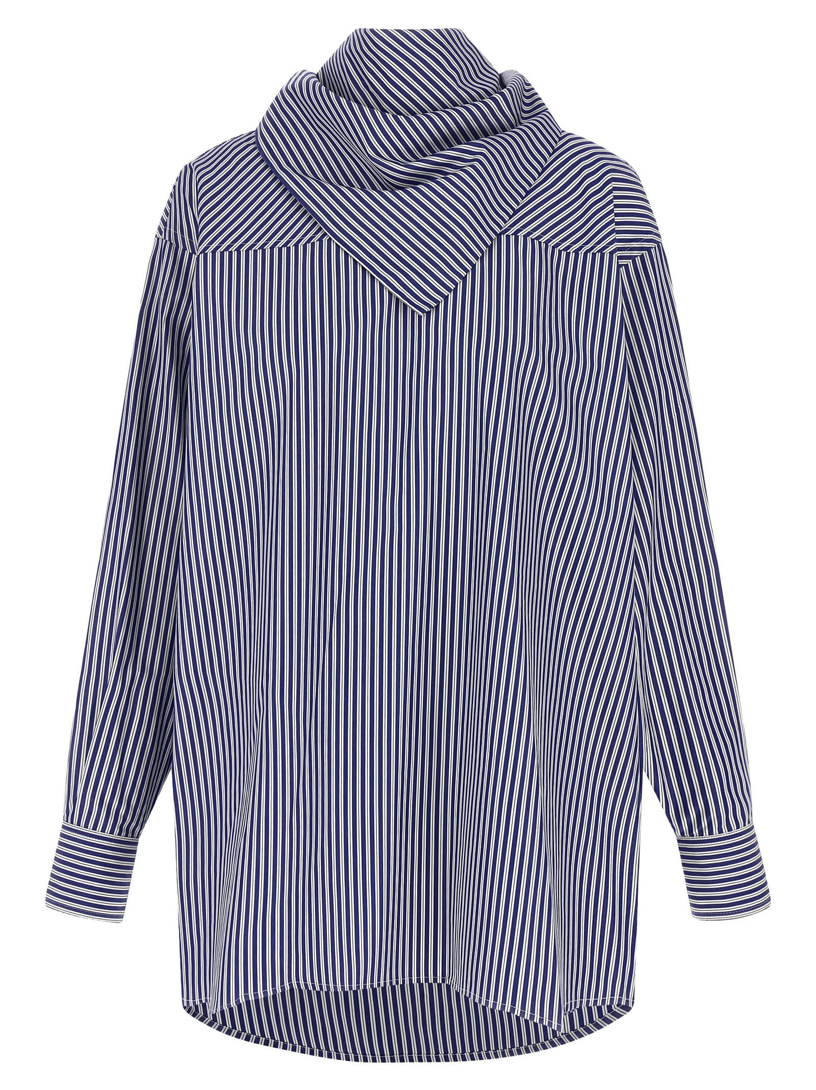 Ami Alexandre Mattiussi Dress Ami Paris Woman Color Gnawed Blue In Blue