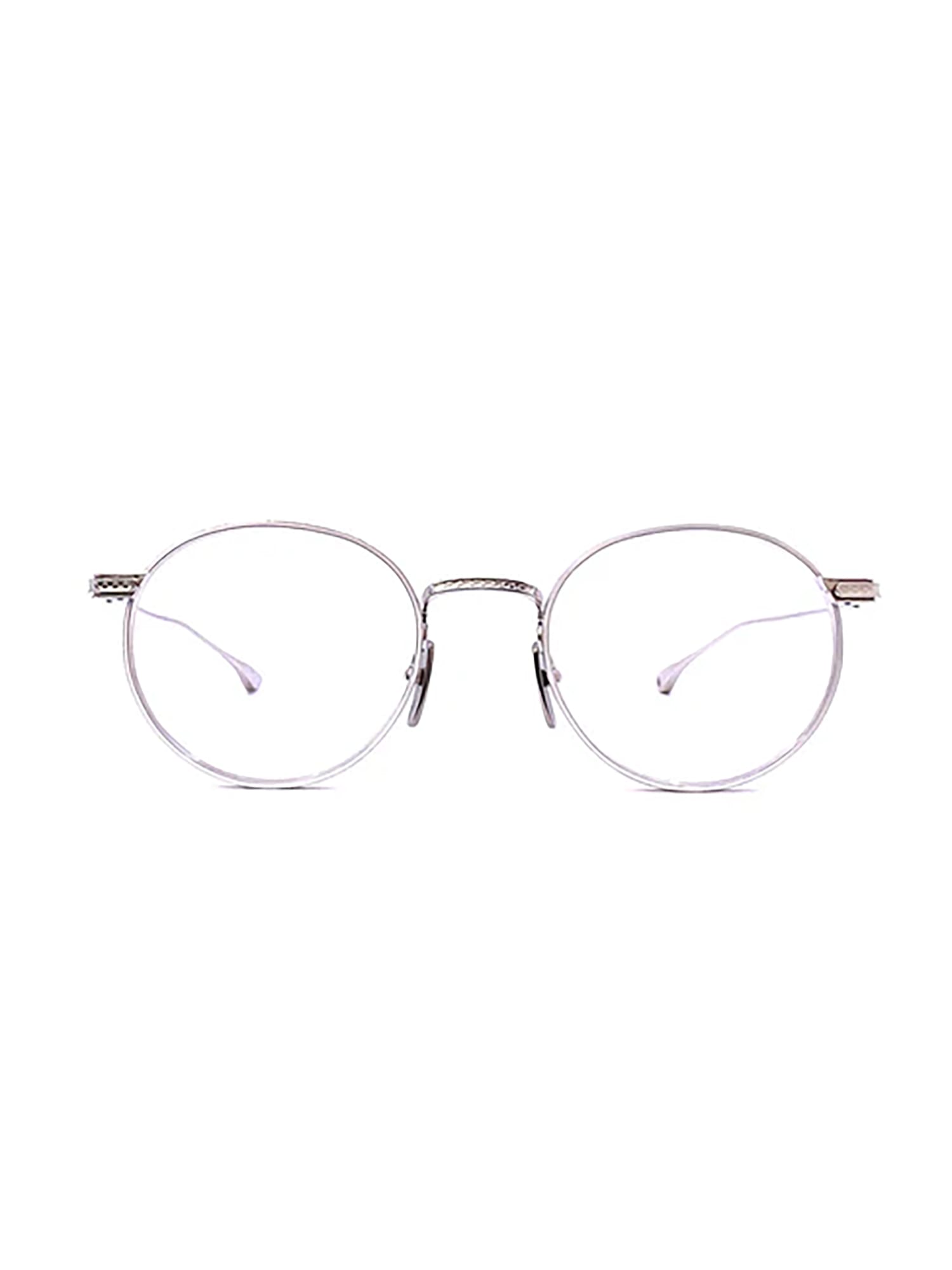 Shop Dita Dtx168/a/03 Journey/two Eyewear In Silver_white W/clear