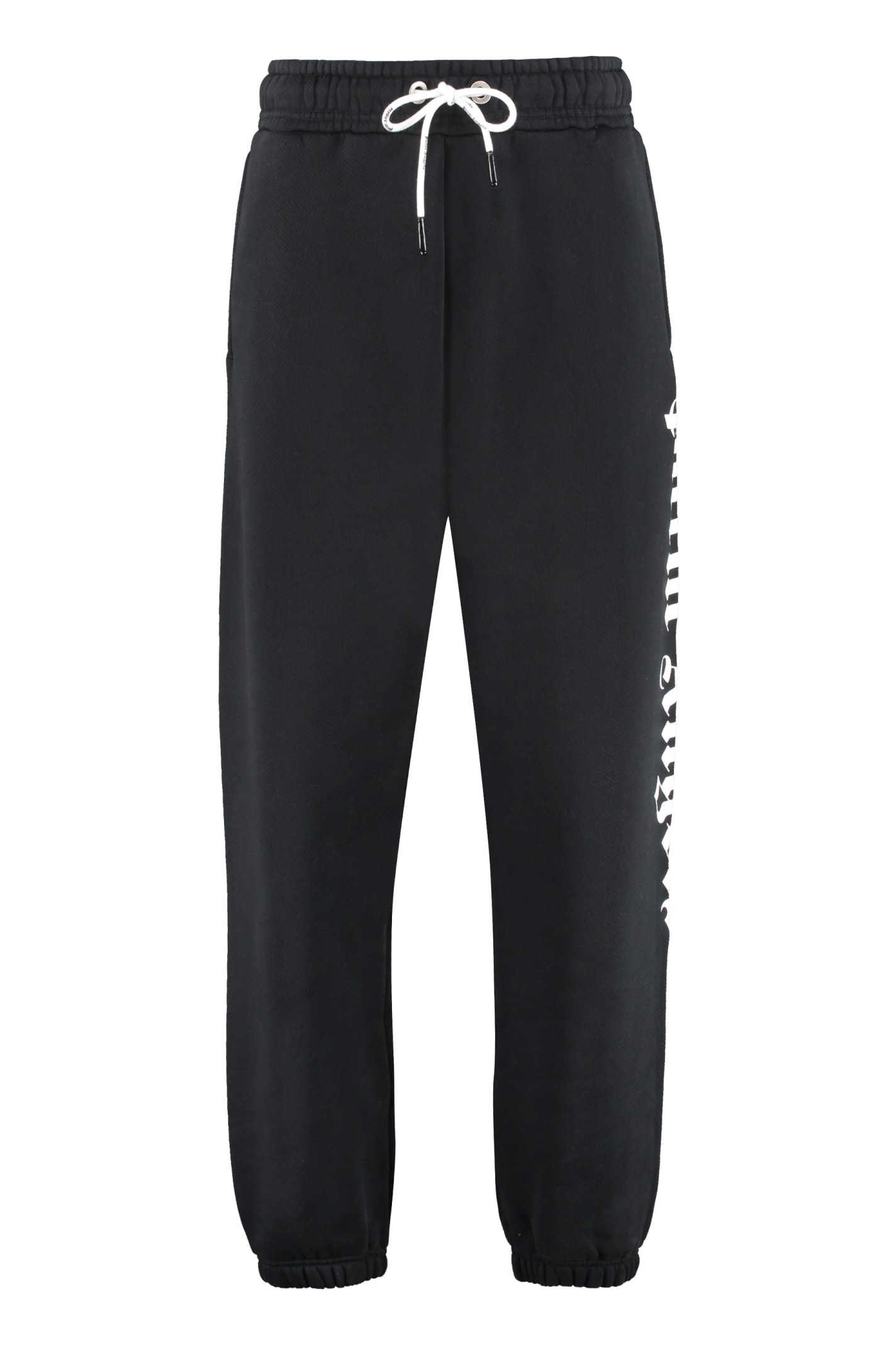 Logo Detail Cotton Track-pants