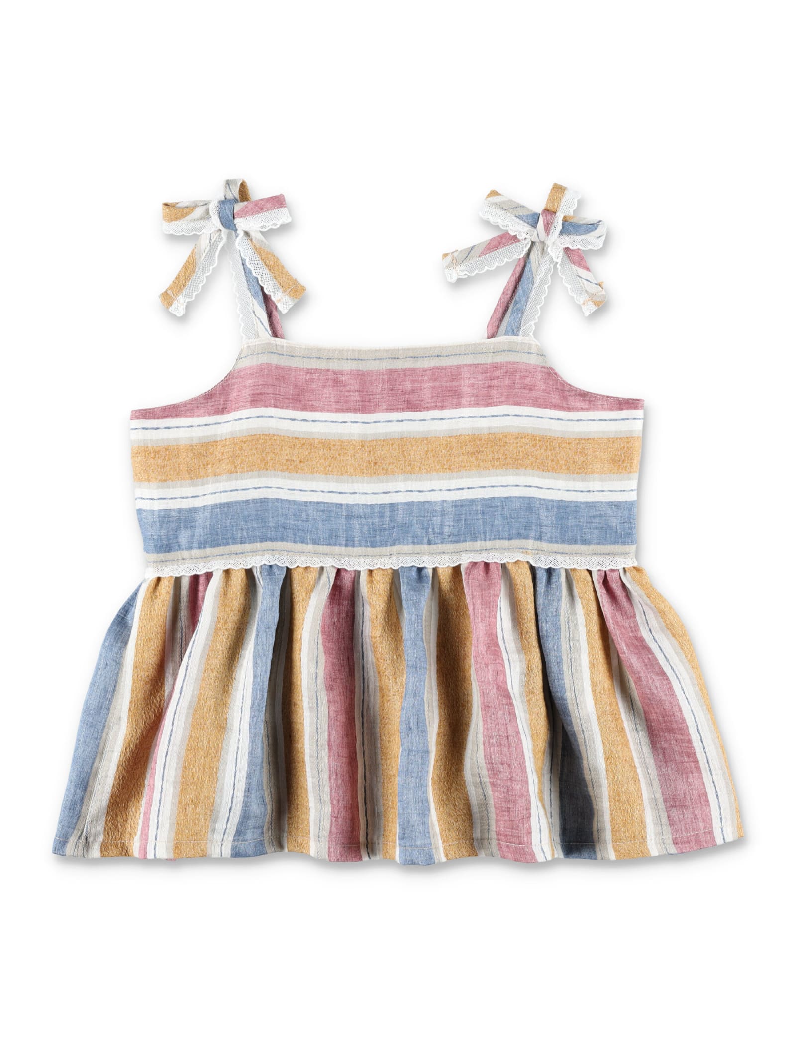 IL GUFO STRIPED TOP