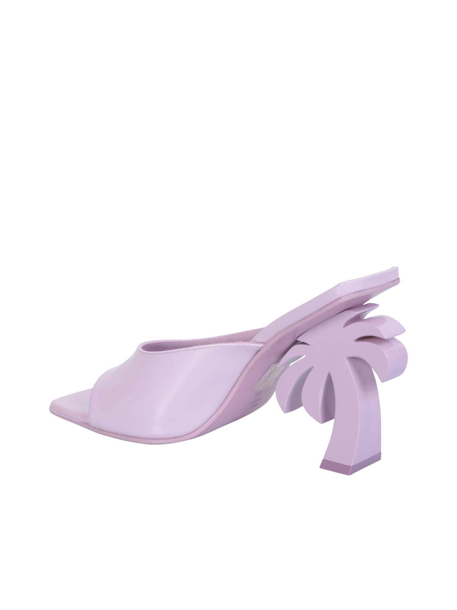 Shop Palm Angels Palm Beach Mules In Pink