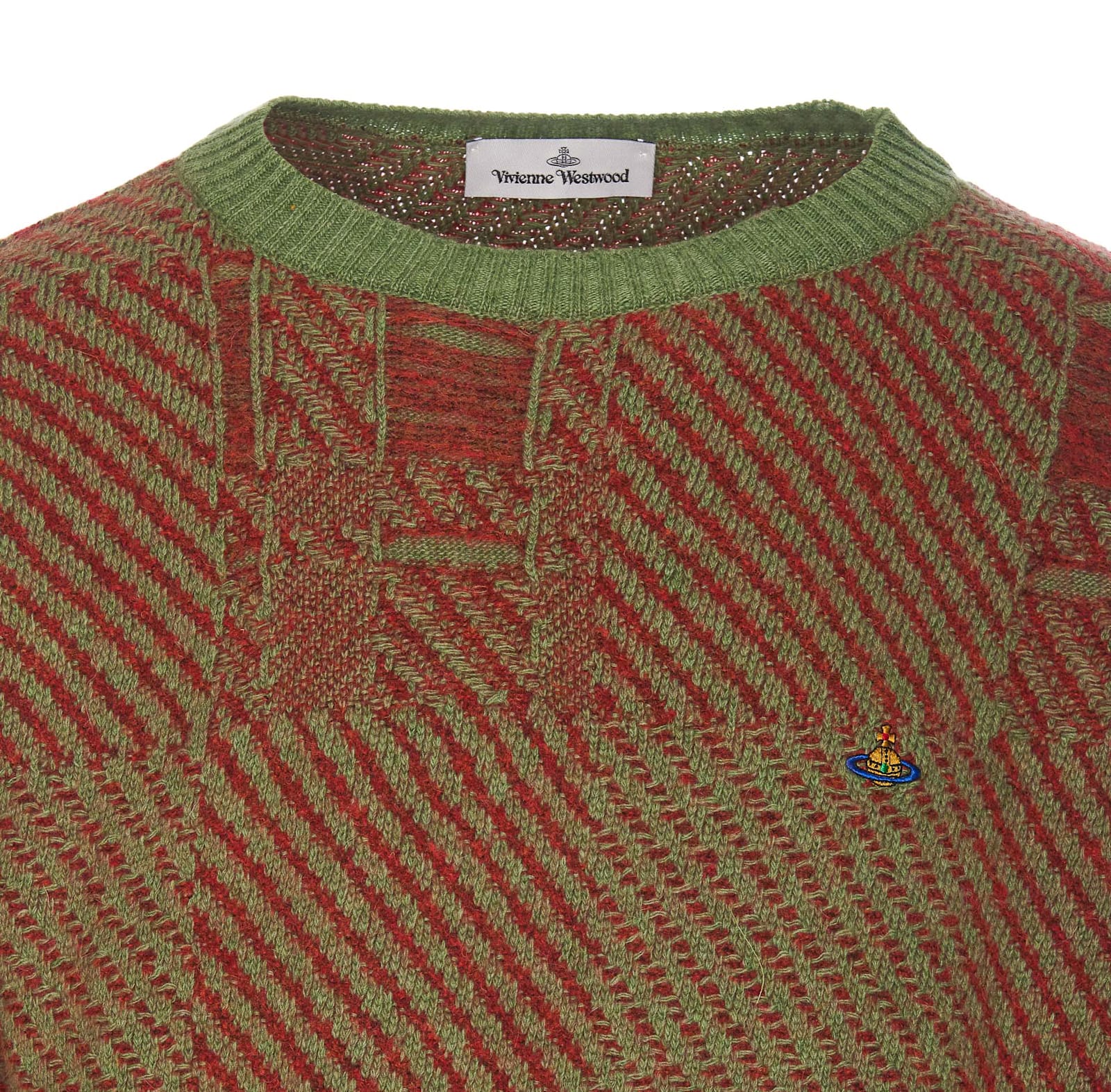 Shop Vivienne Westwood Highlander Jumper In Brown