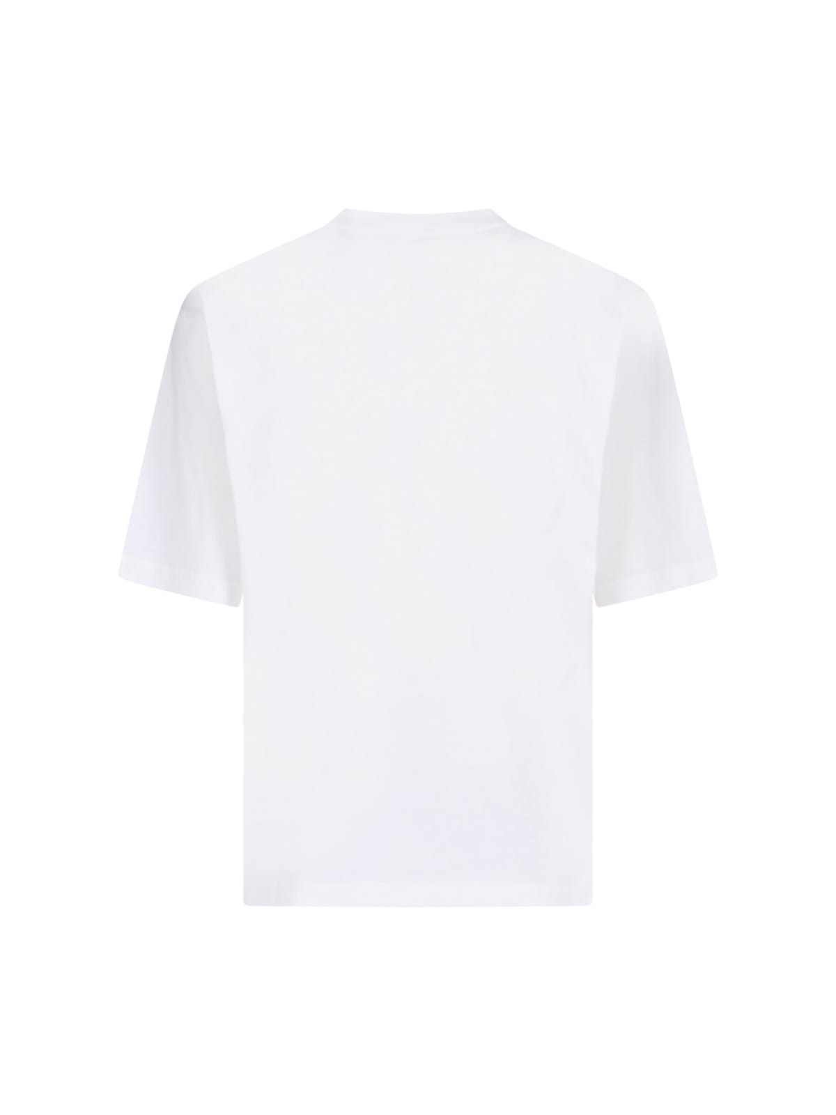 Shop Marni Printed T-shirt In White