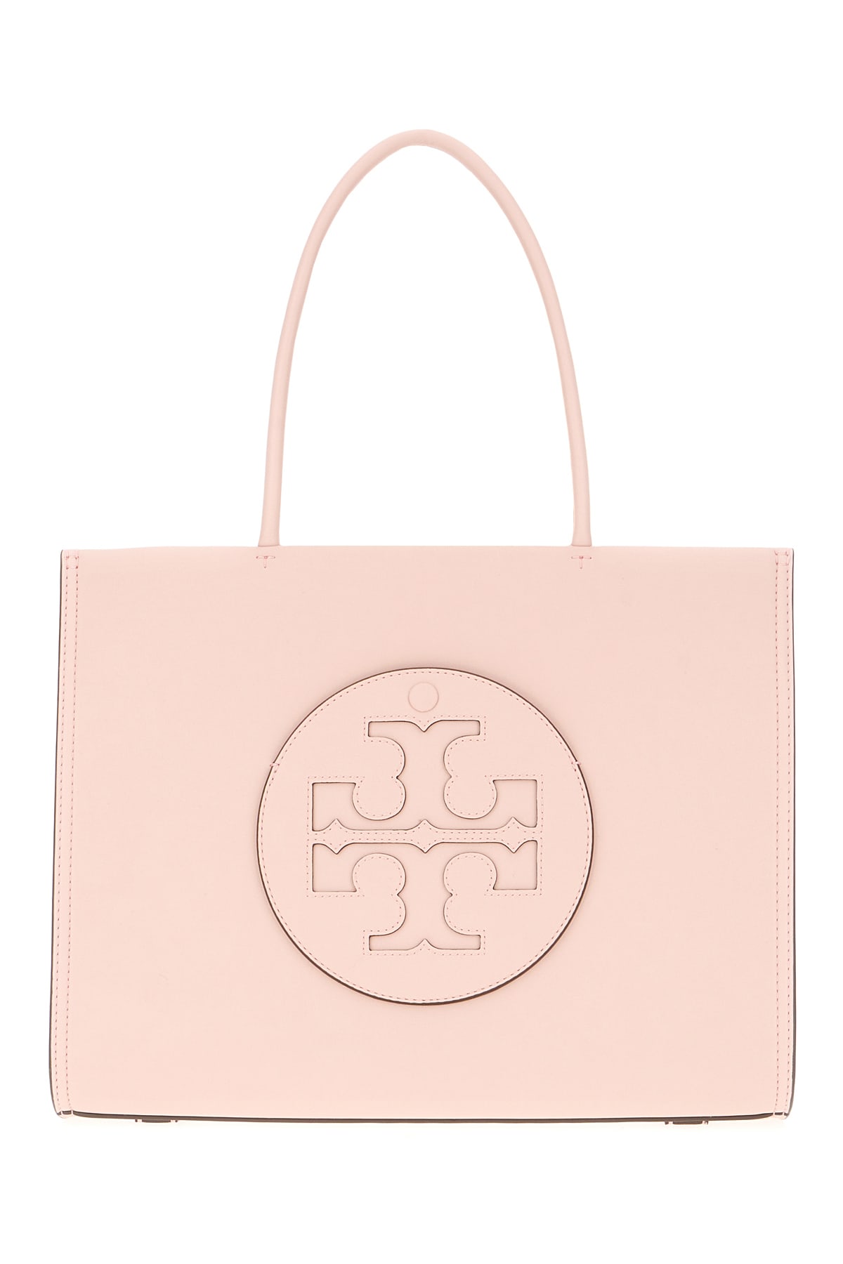 Pink Synthetic Leather Ella Bio Small Shopping Bag