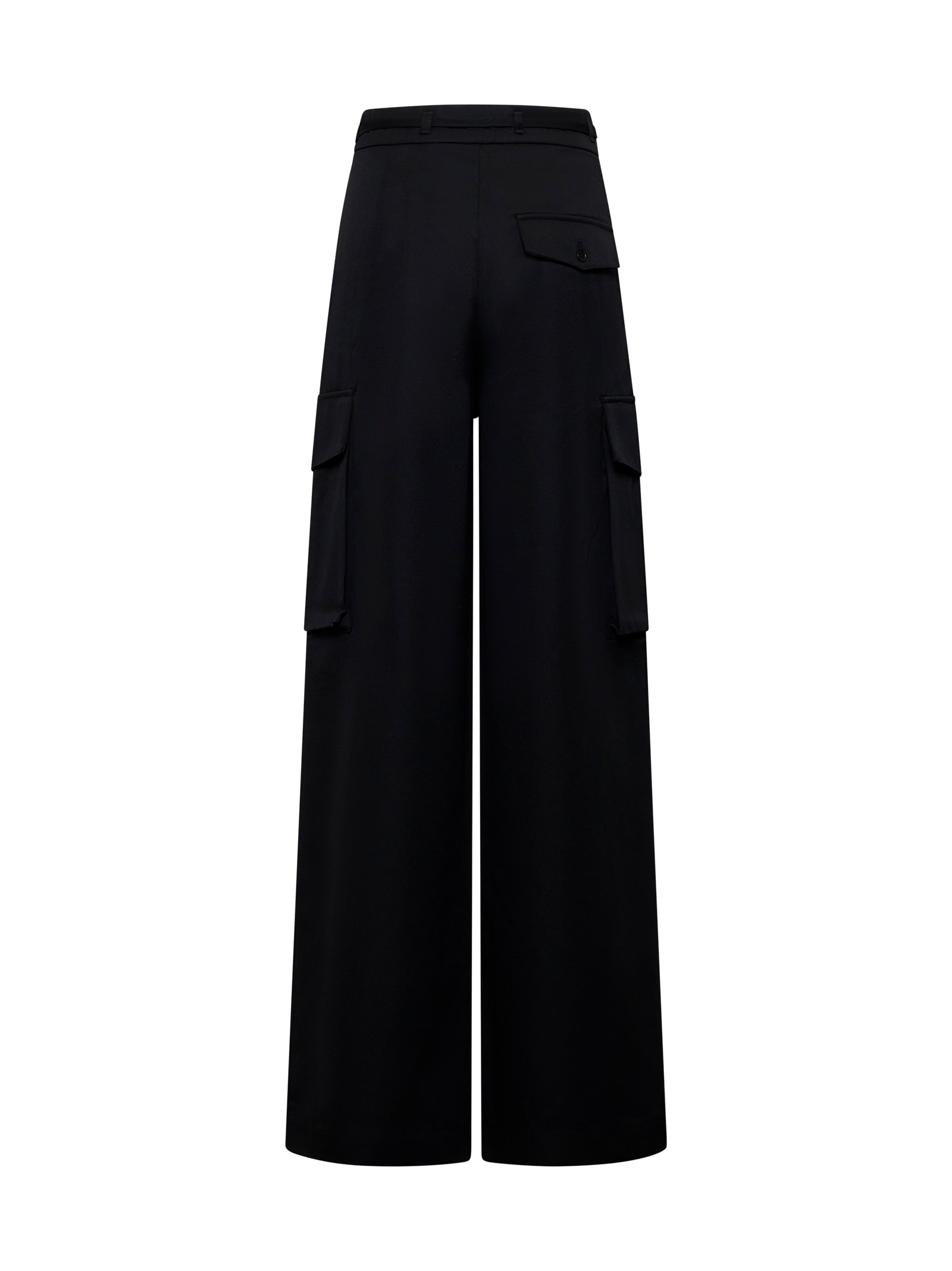 Shop Rohe Pants In Nero