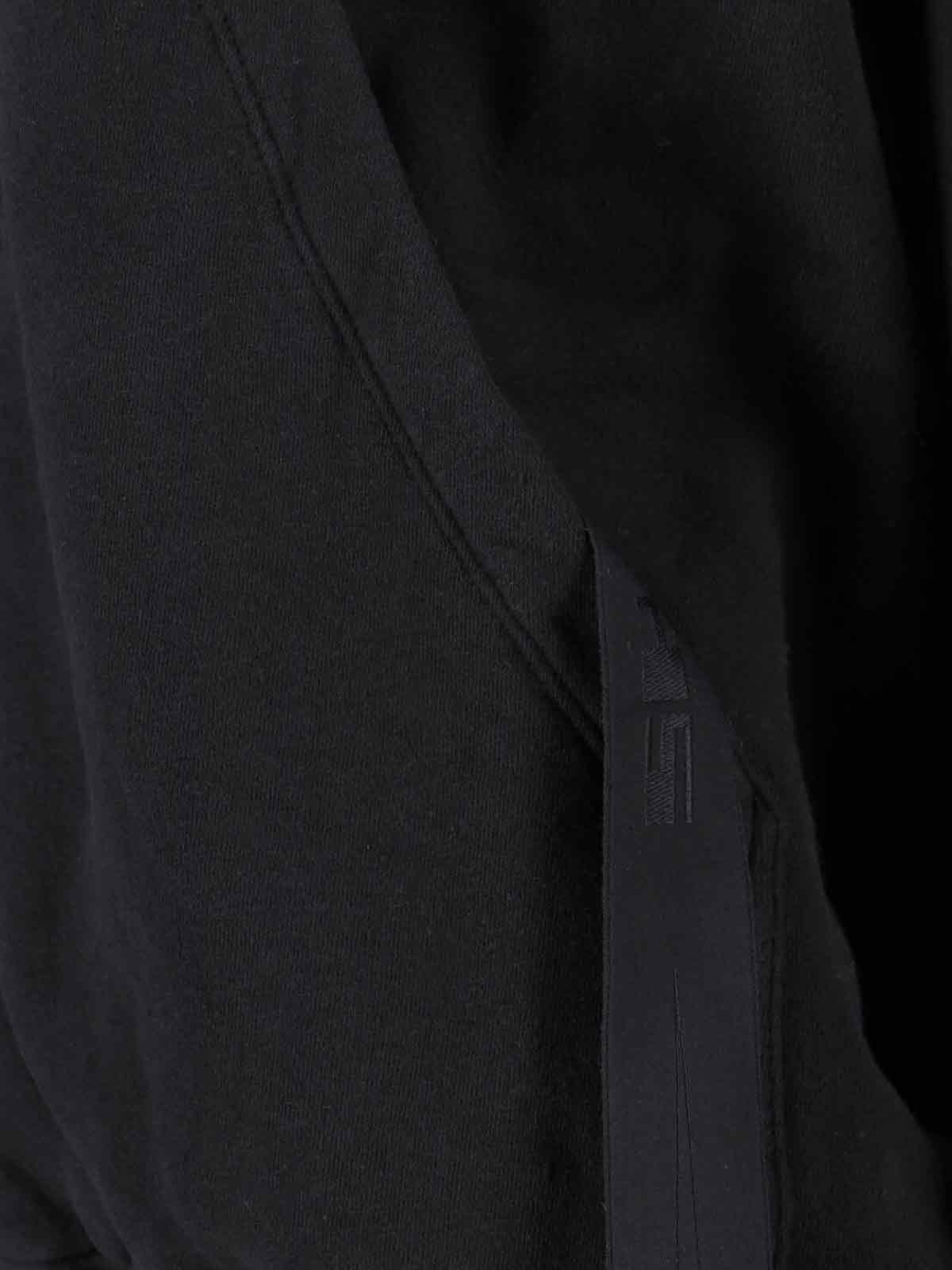 Drkshdw Hoodie With Zip Closure In Black