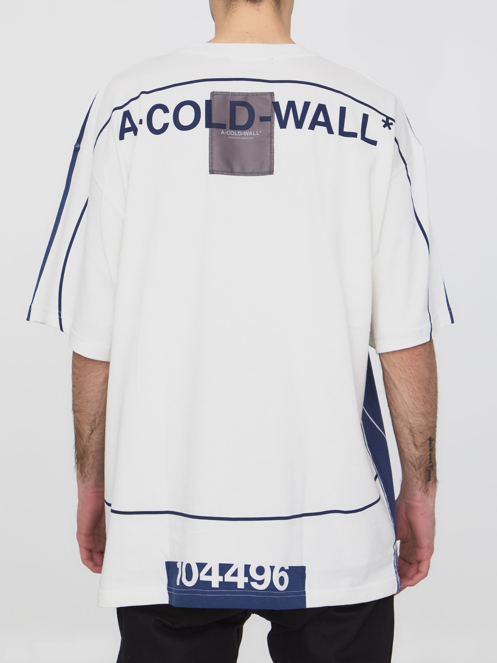 Shop A-cold-wall* Exposure T-shirt In White