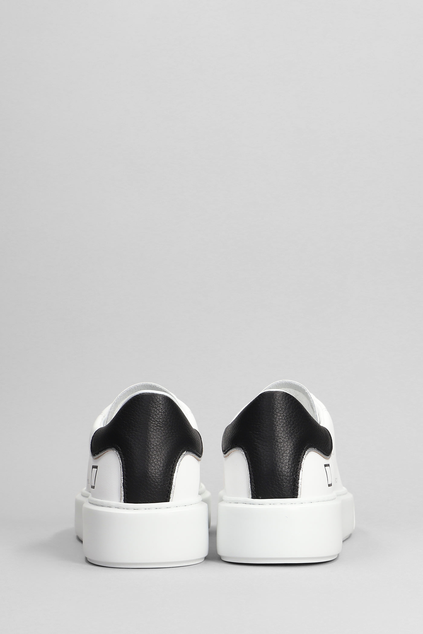 Shop Date Sfera Sneakers In White Leather