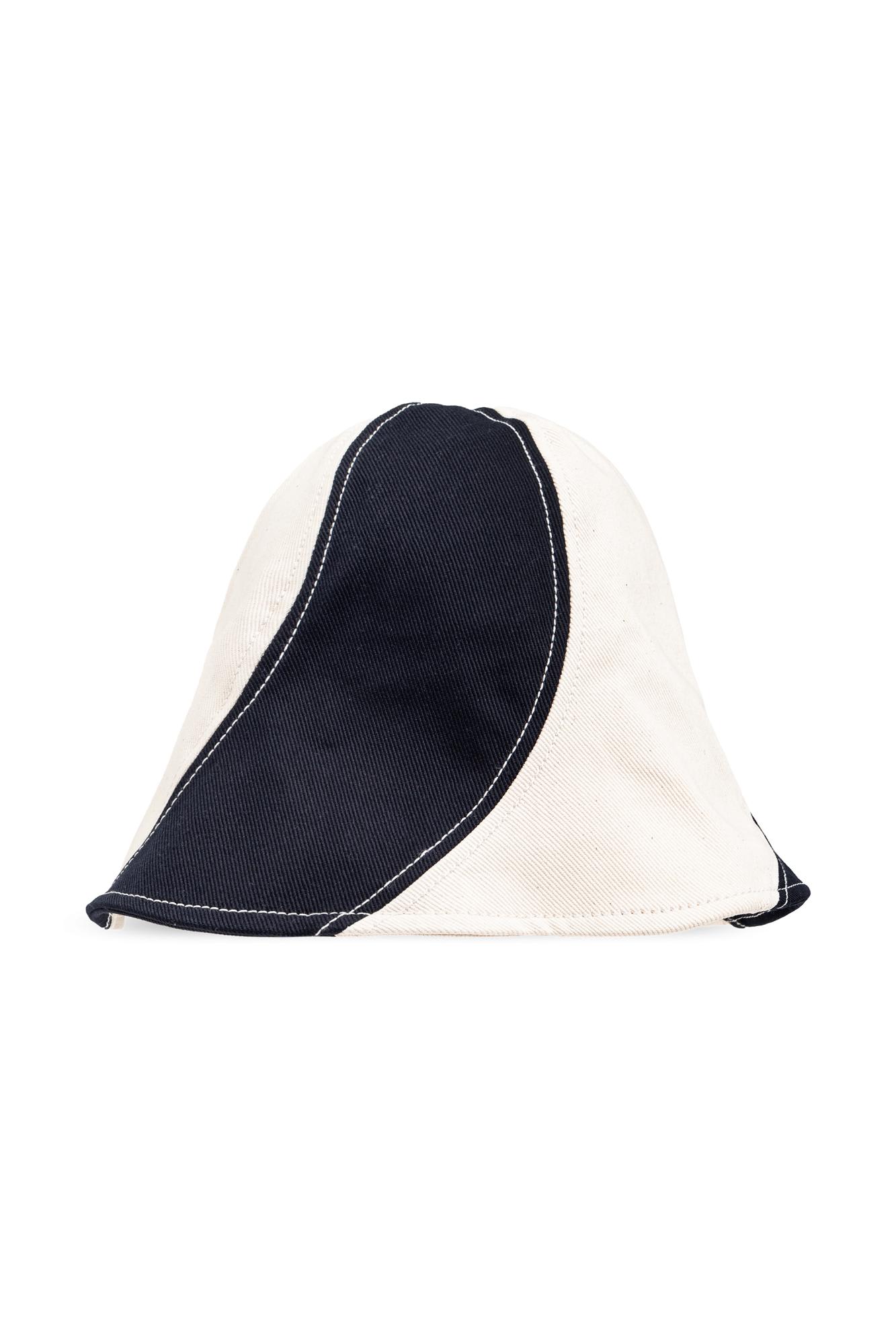 Jacquemus Hat With Logo In Blue