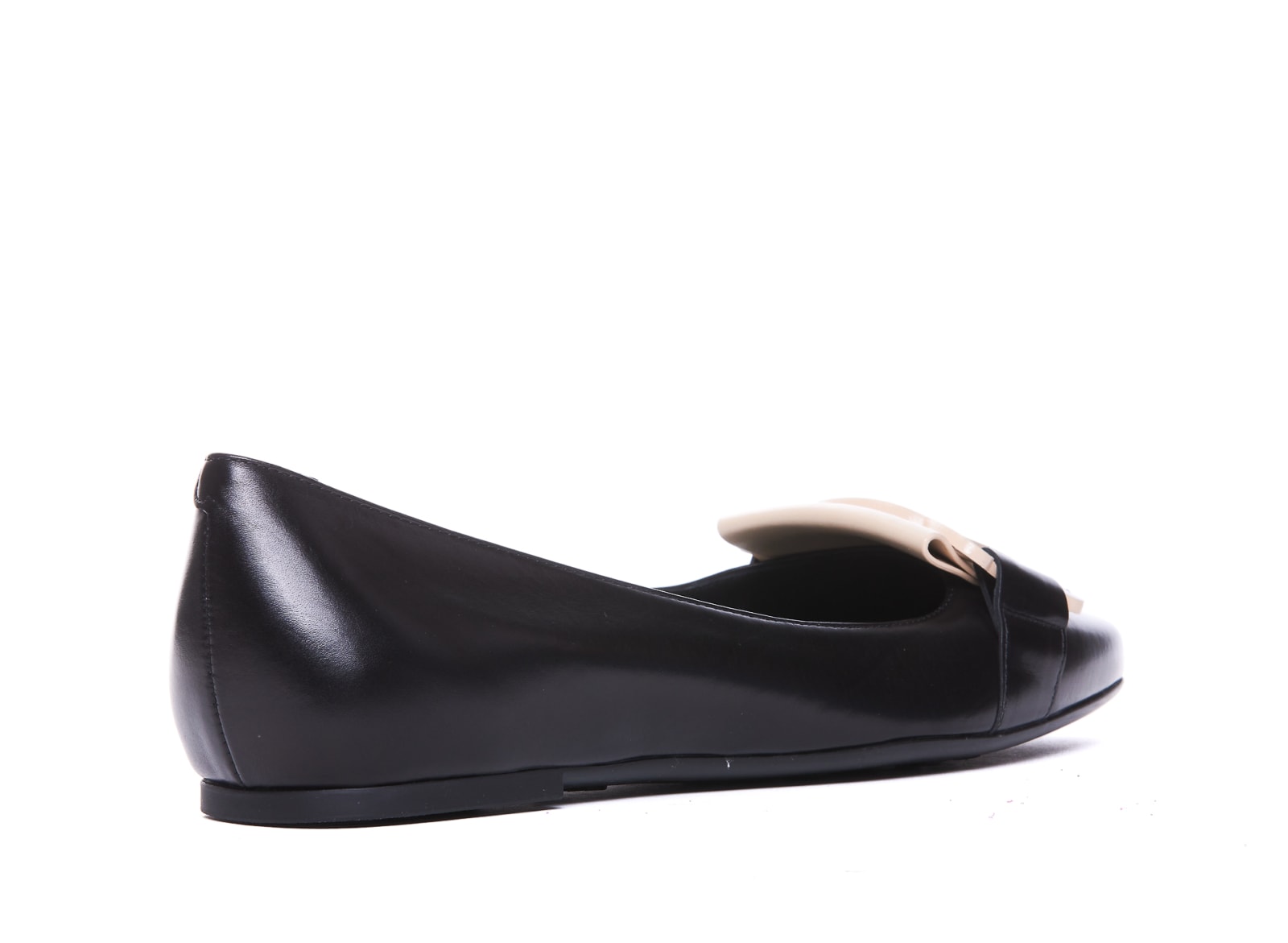 Shop Tod's Kate Laofers In Black