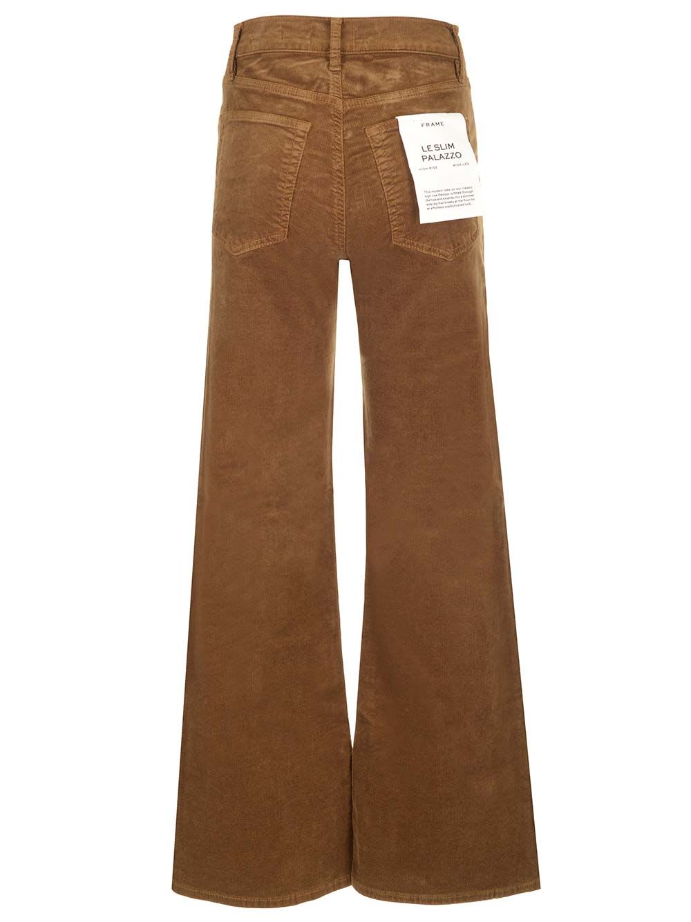 FRAME LE SLIM PALAZZO CORDUROY TROUSERS 