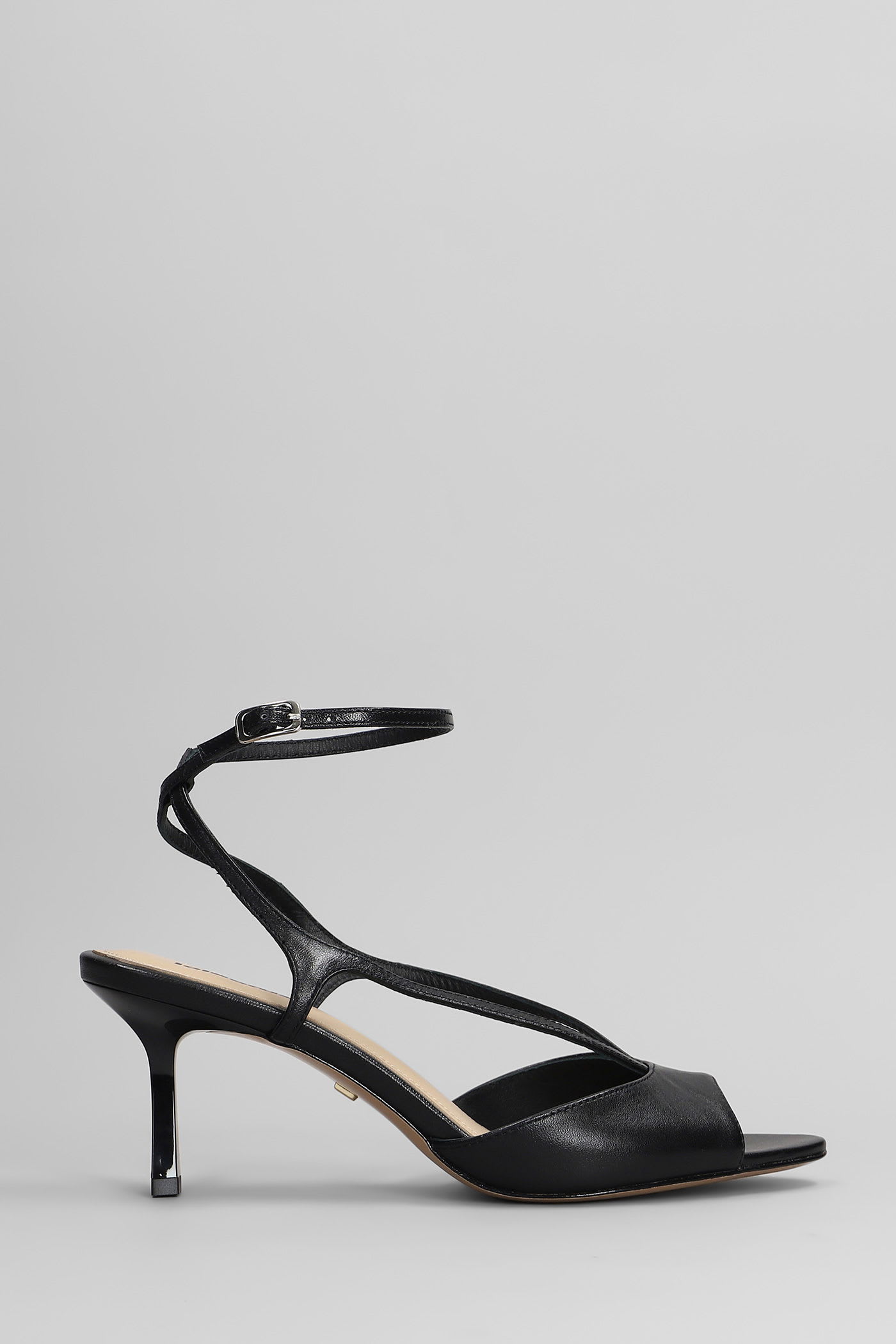 Streep 65 Sandals In Black Leather