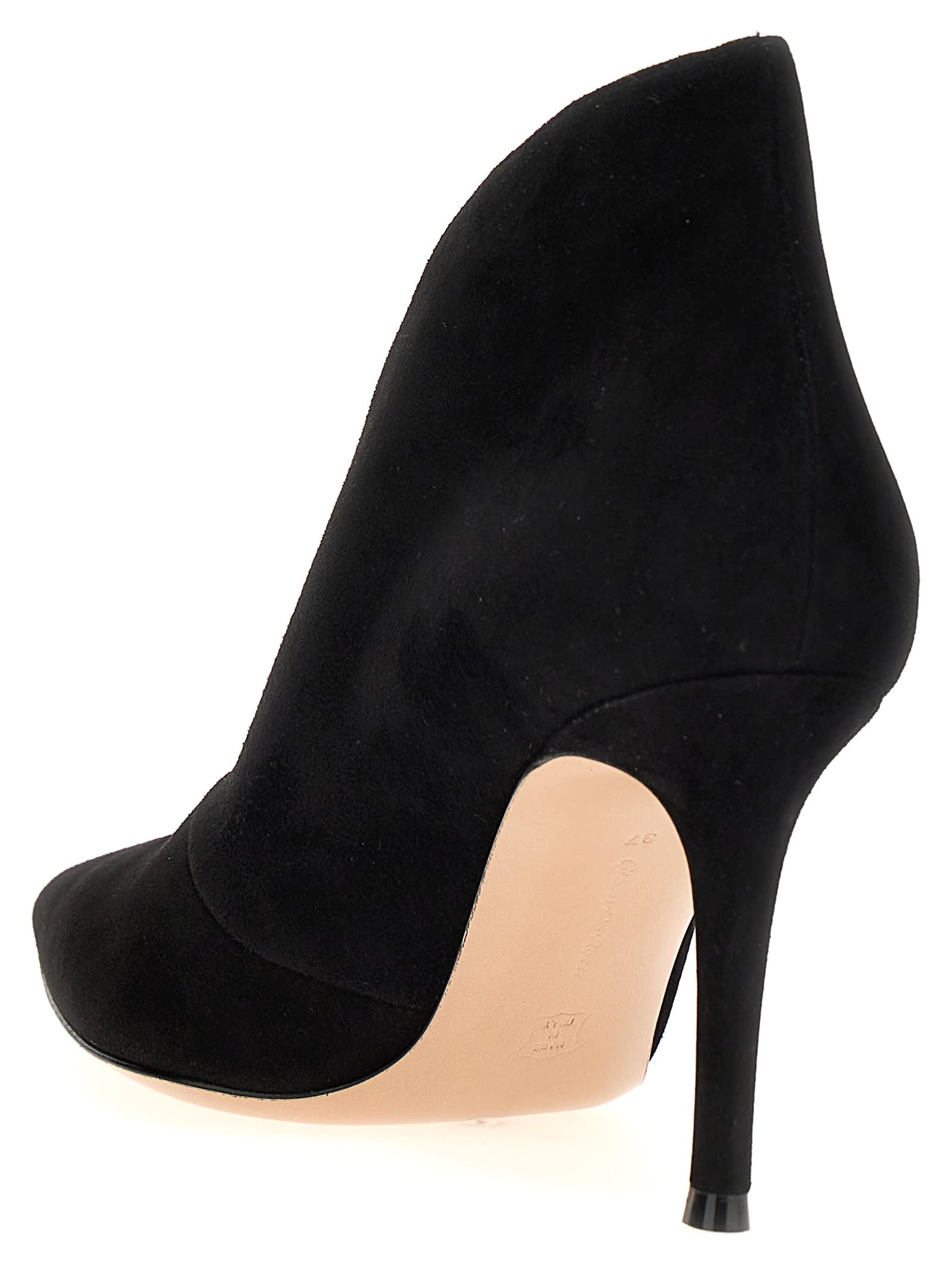 Shop Gianvito Rossi Vania Pumps In Black