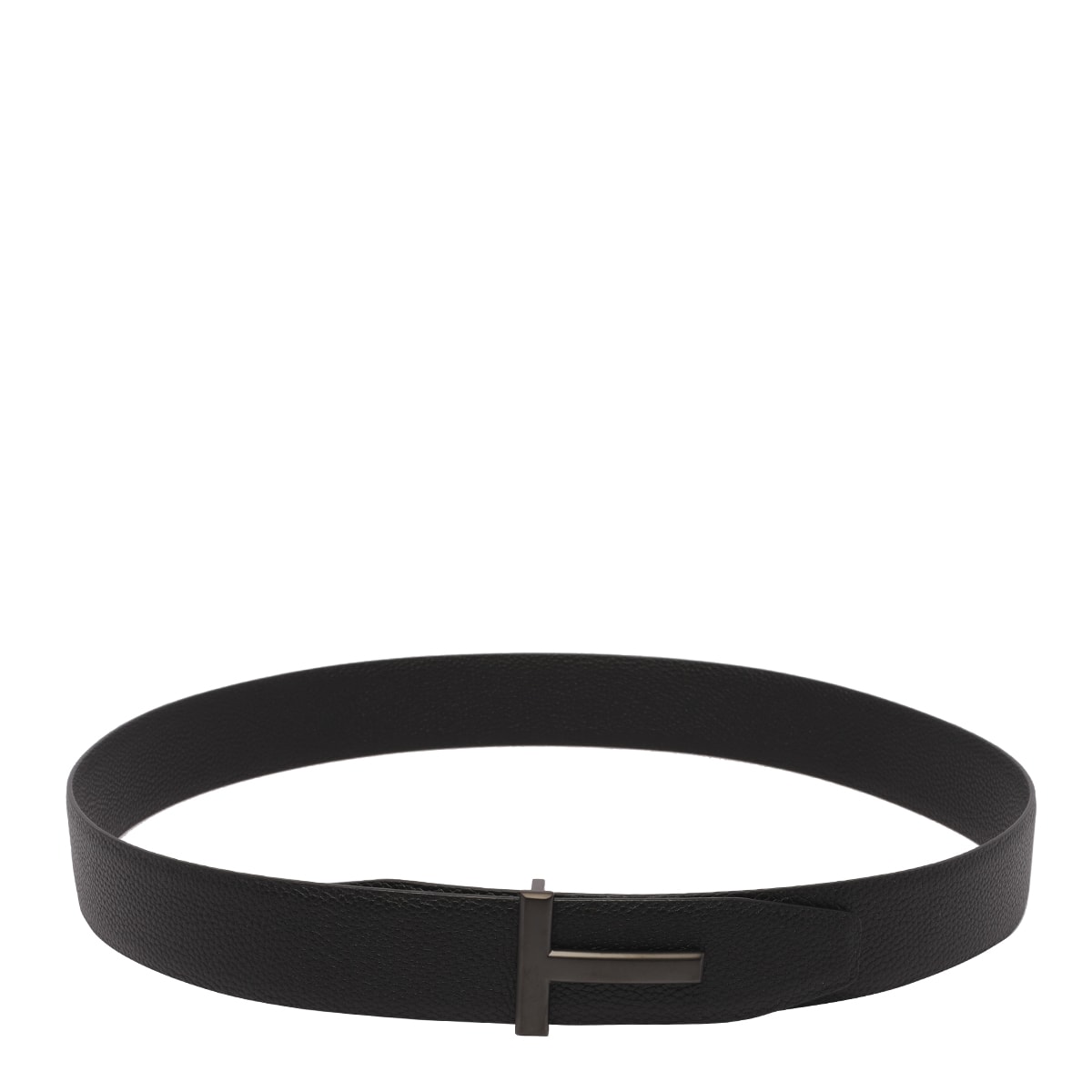 Shop Tom Ford T Icon Belt In Black