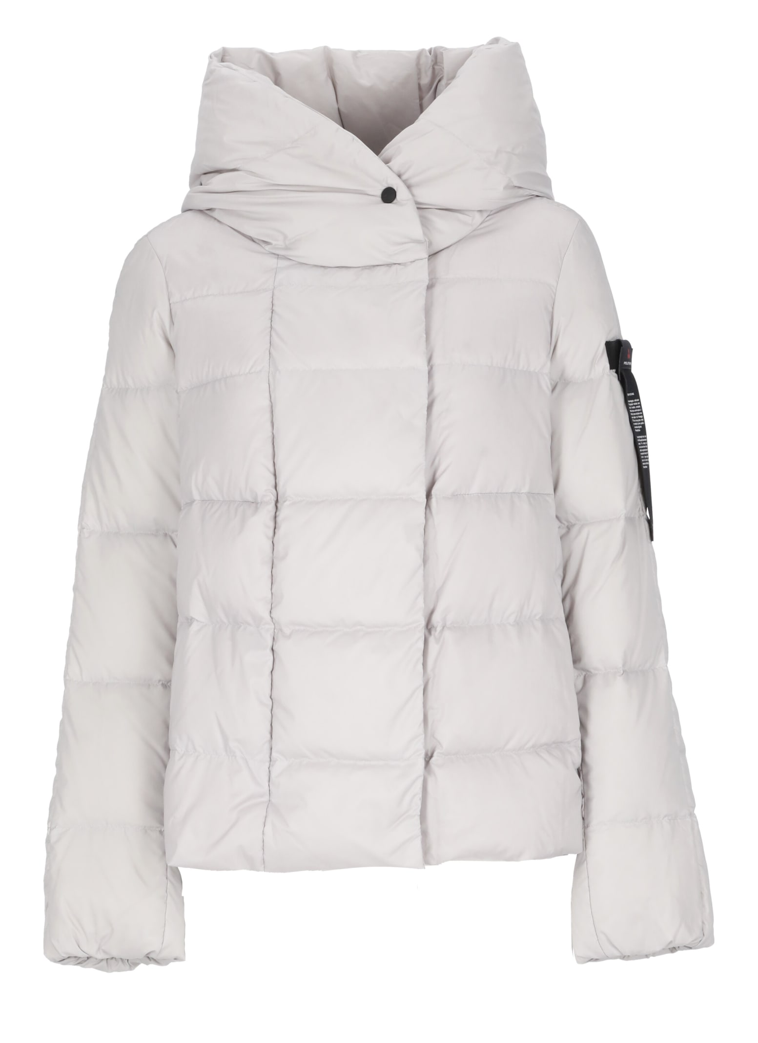 Peuterey Superlight Mqe Tucano Down Jacket In Recycled Fabric In Beige ...