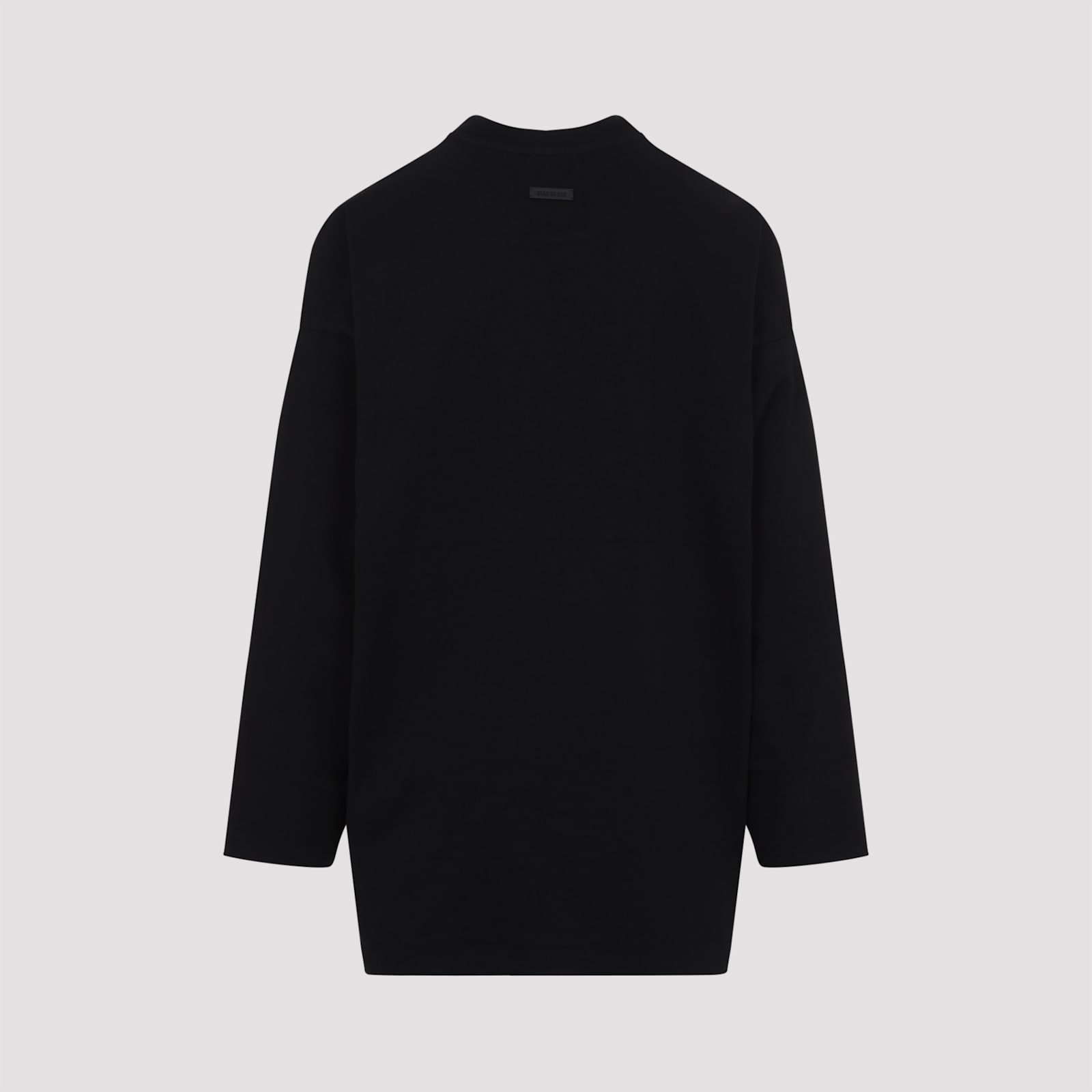 Shop Fear Of God Eternal Long Sleeve Tee In Black