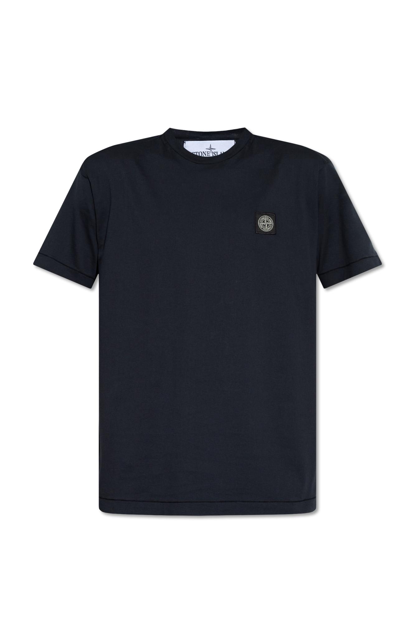 T-shirt With Logo Patch