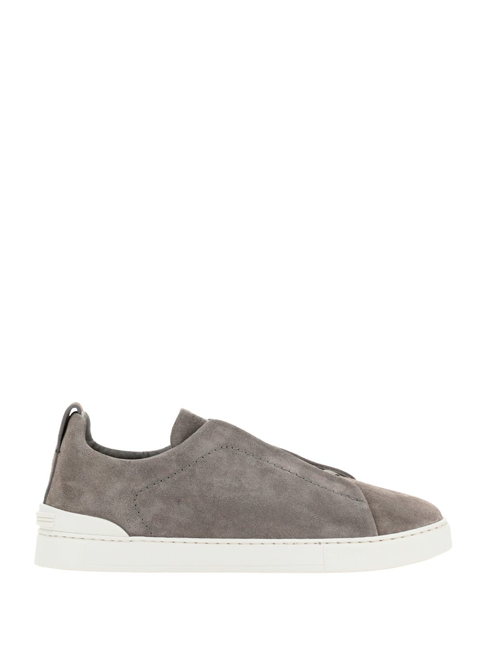 Shop Zegna Sneakers In Grey