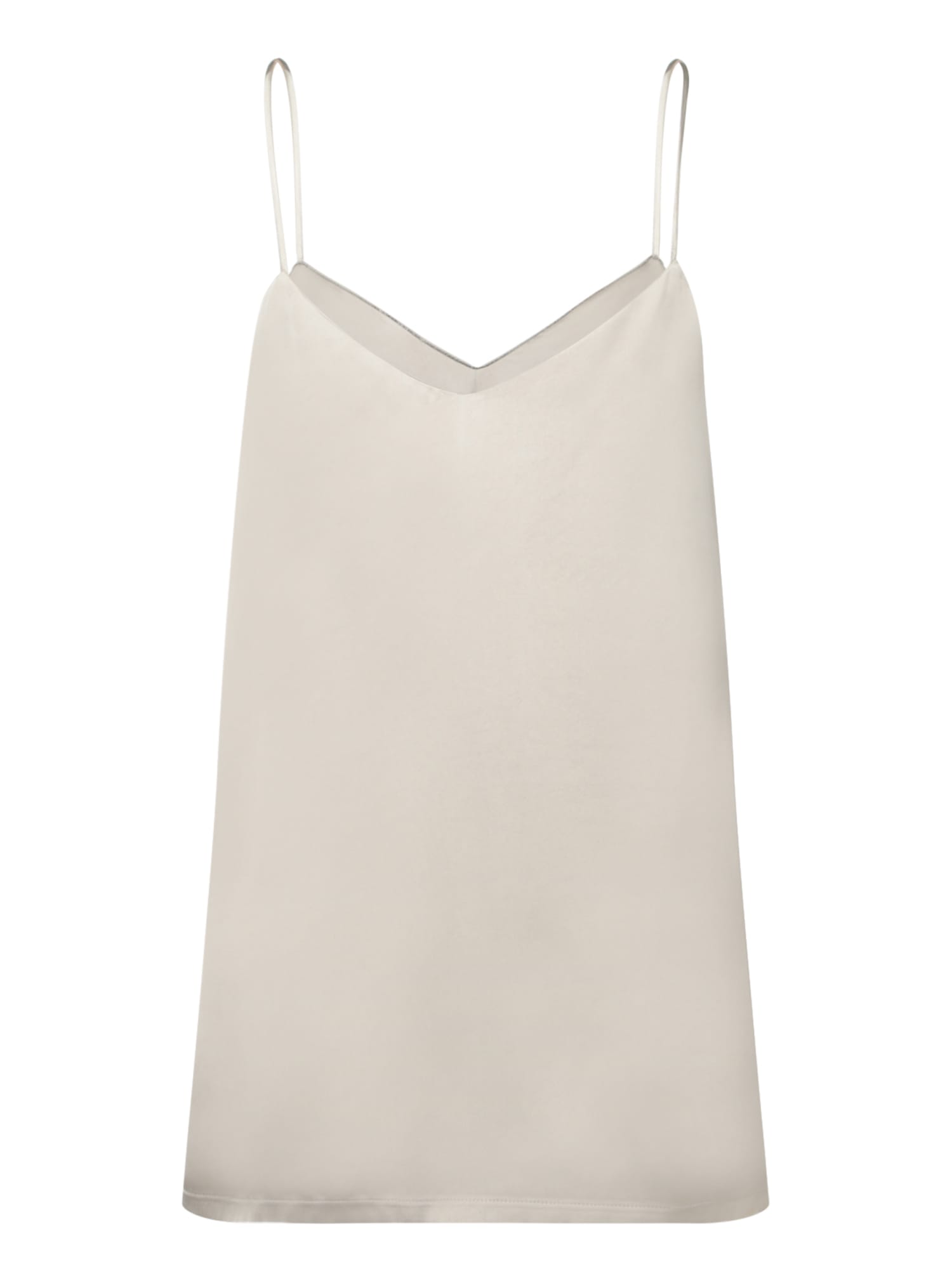 Shop Fabiana Filippi V-neck Top In Grey