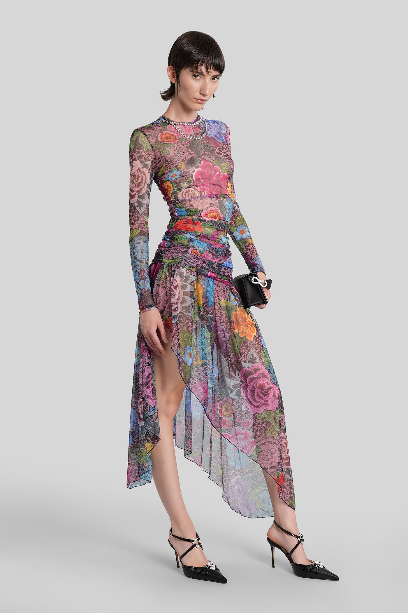 Area In Multicolor Polyester In Multi