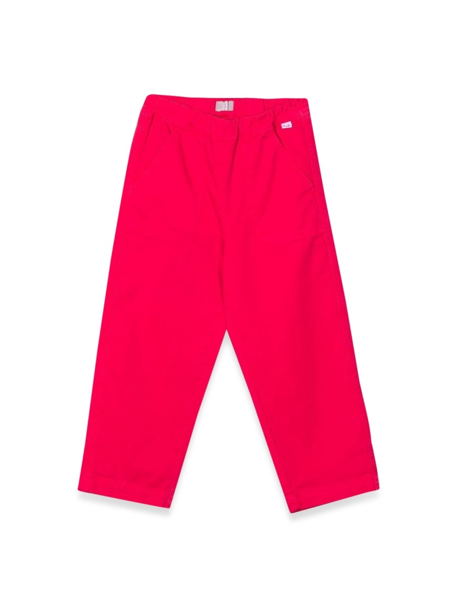 Il Gufo Carmine Red Pants In Red