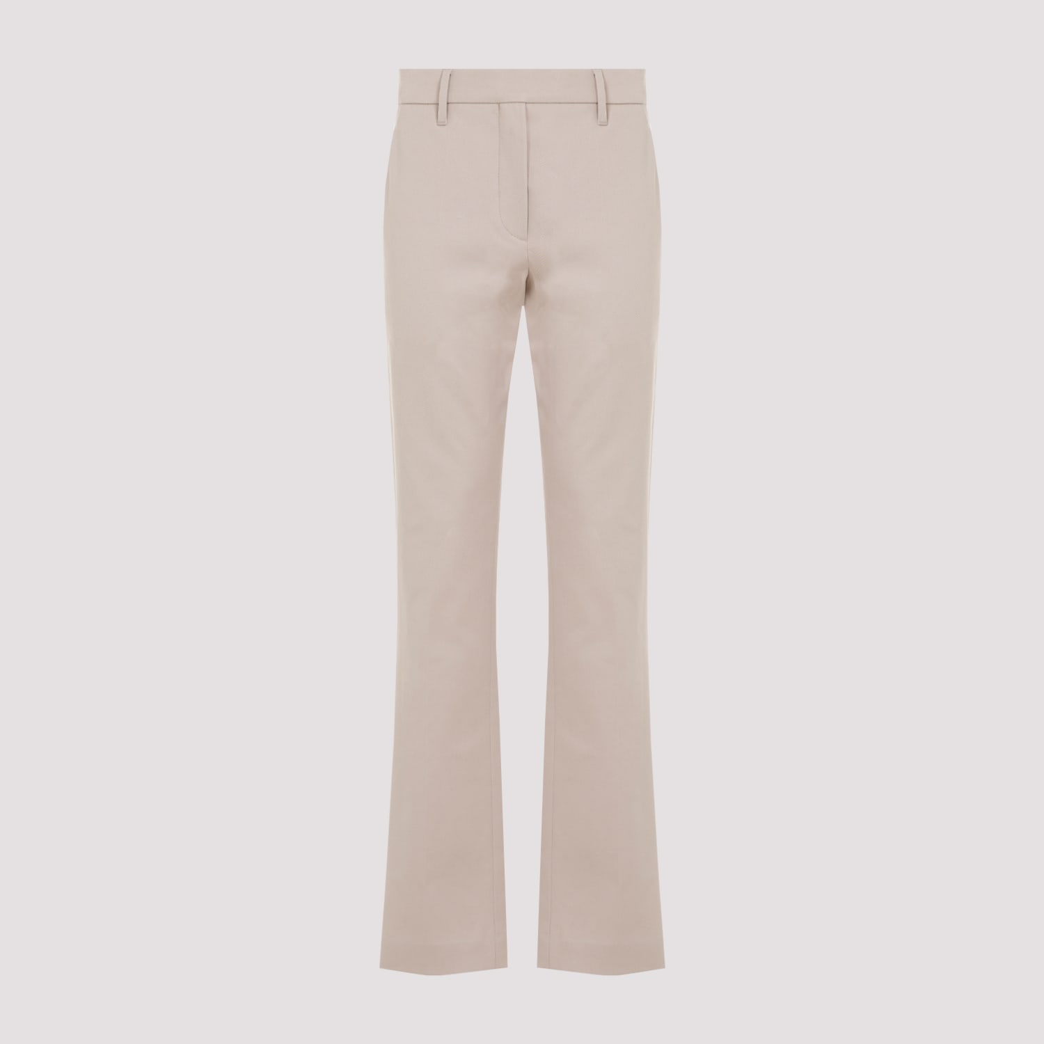 Shop Brunello Cucinelli Cotton Pants In Sabbia