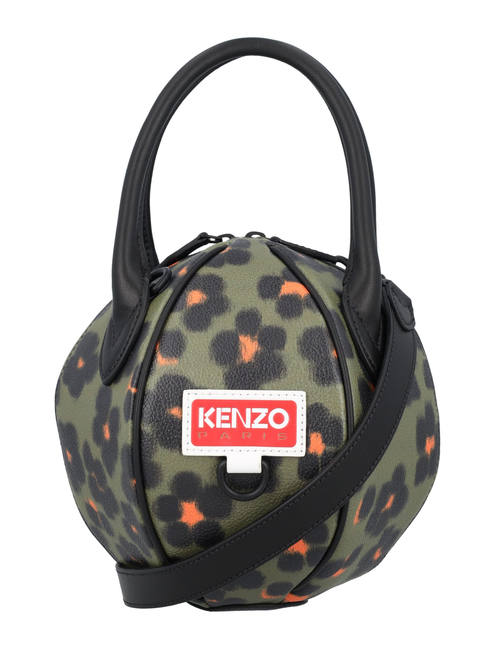 Kenzo Discover hana Leopard Handbag