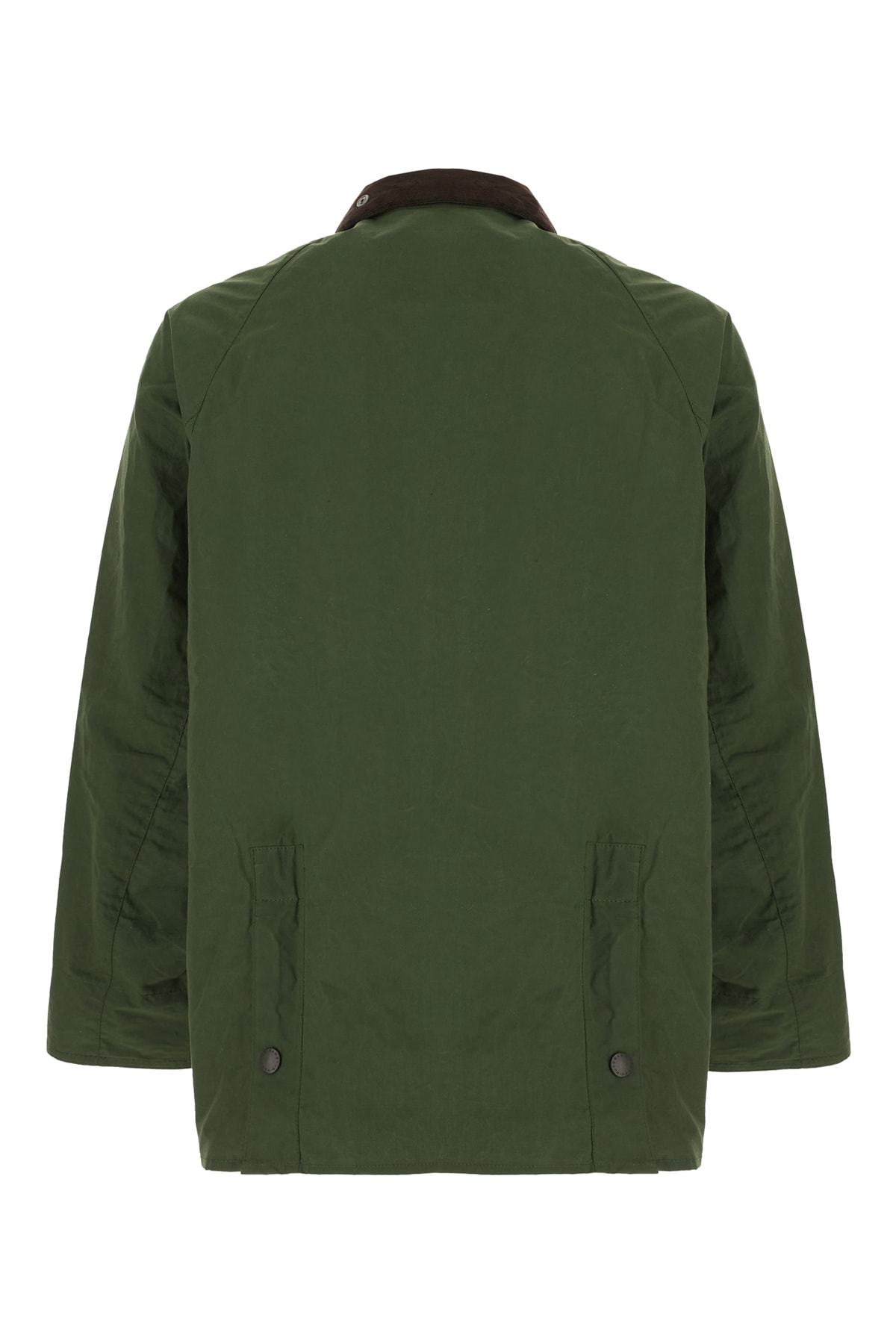 BARBOUR GREEN COTTON BEDALE JACKET