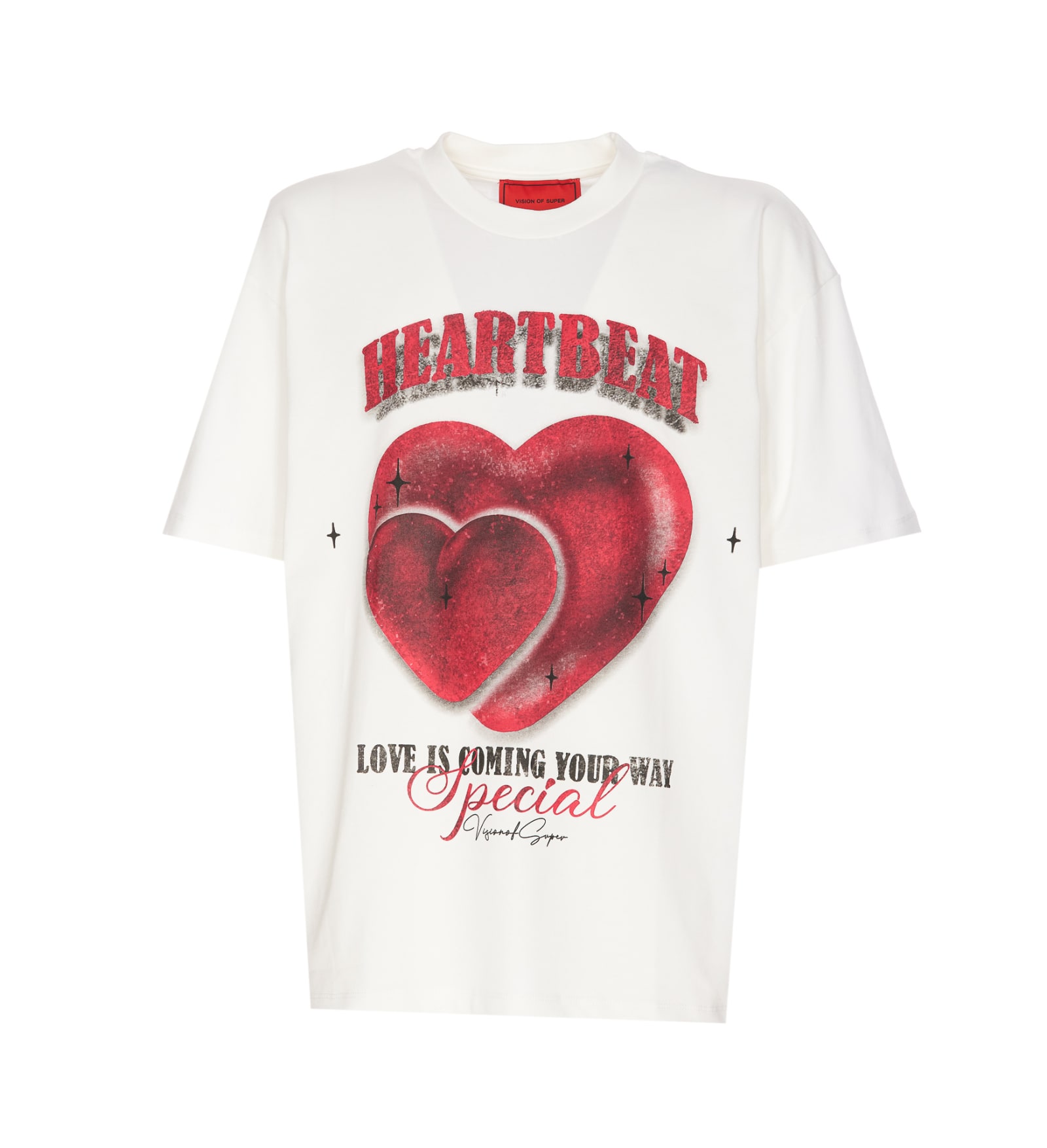 Heartbeat Print T-shirt