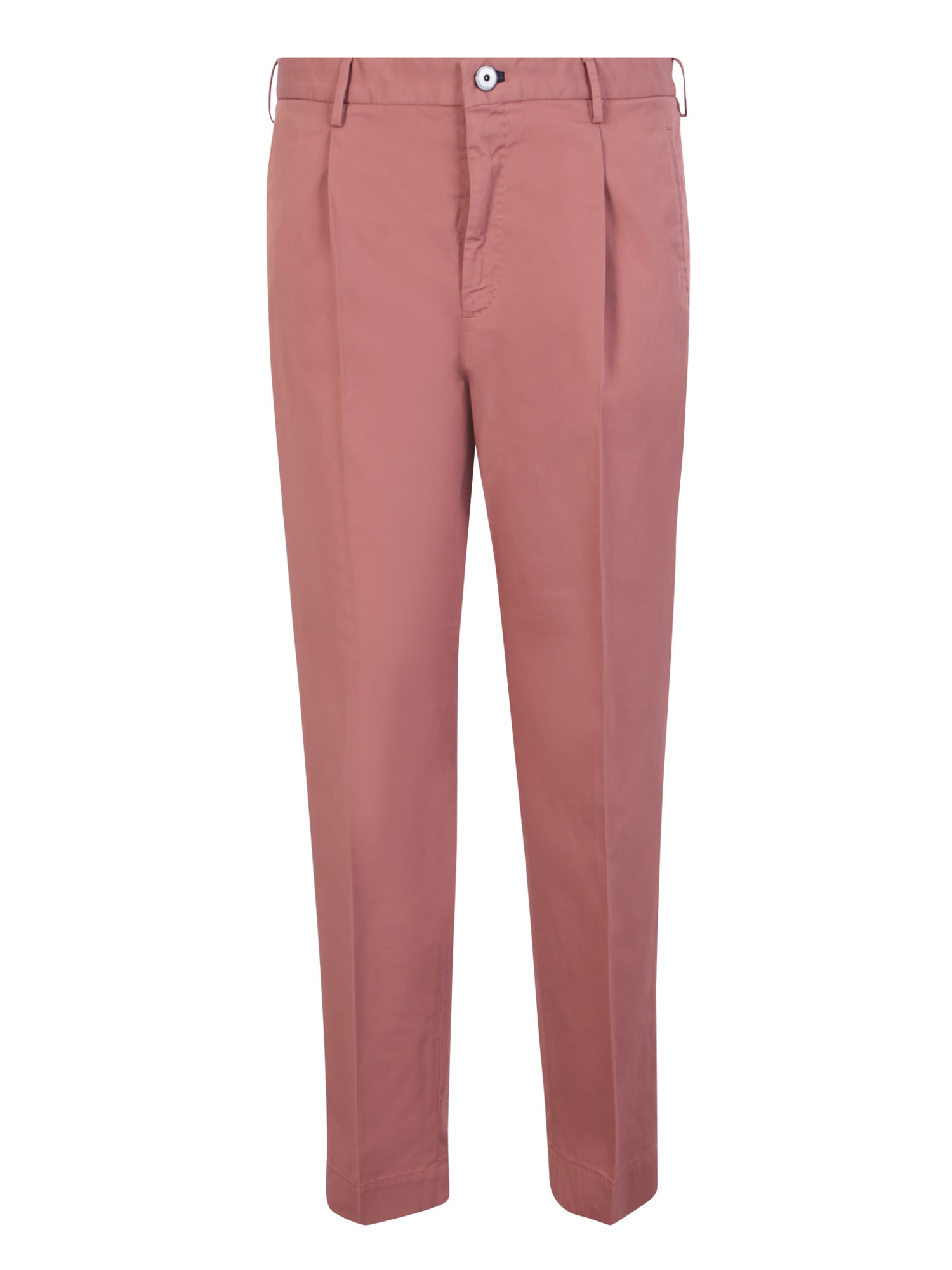 Shop Incotex Antique Pink Trousers