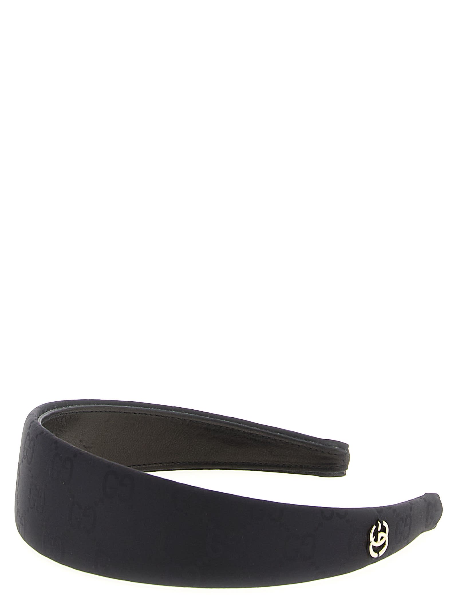 Gucci Headband Gg Hair Accessories Black In Black