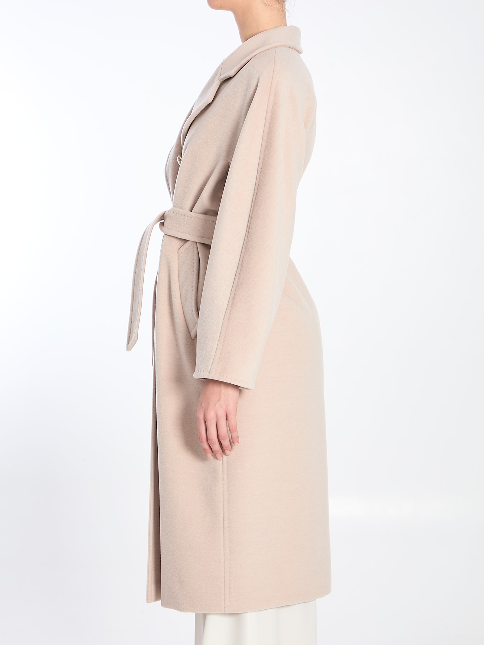 Max Mara Women 101801 Icon Special Edition Coat In Neutral