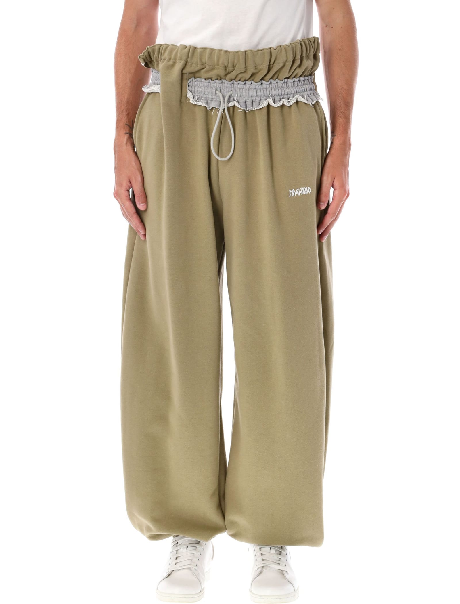 Shop Magliano Provincia Sweatpants In Olive