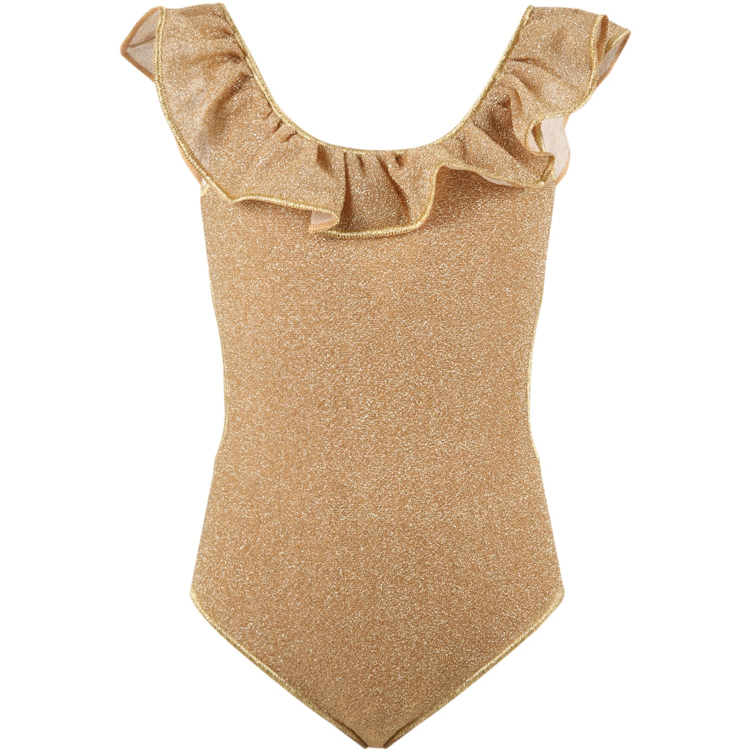 Oseree Gold Swimsuit For Girl