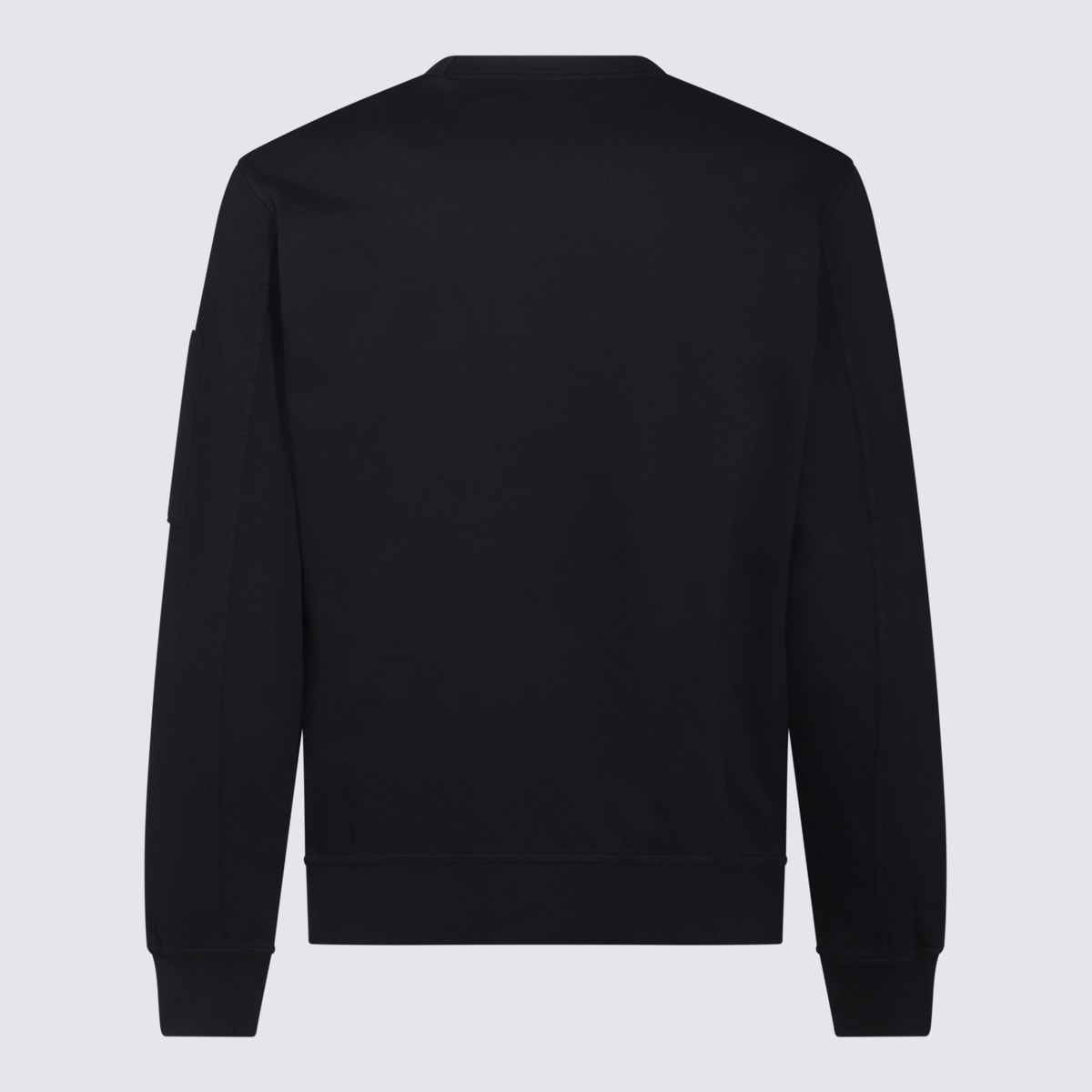 Shop C.p. Company Dark Blue Cotton Sweatshirt