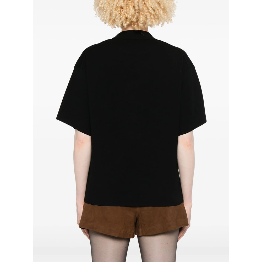 Max Mara Studio Sweaters In Black