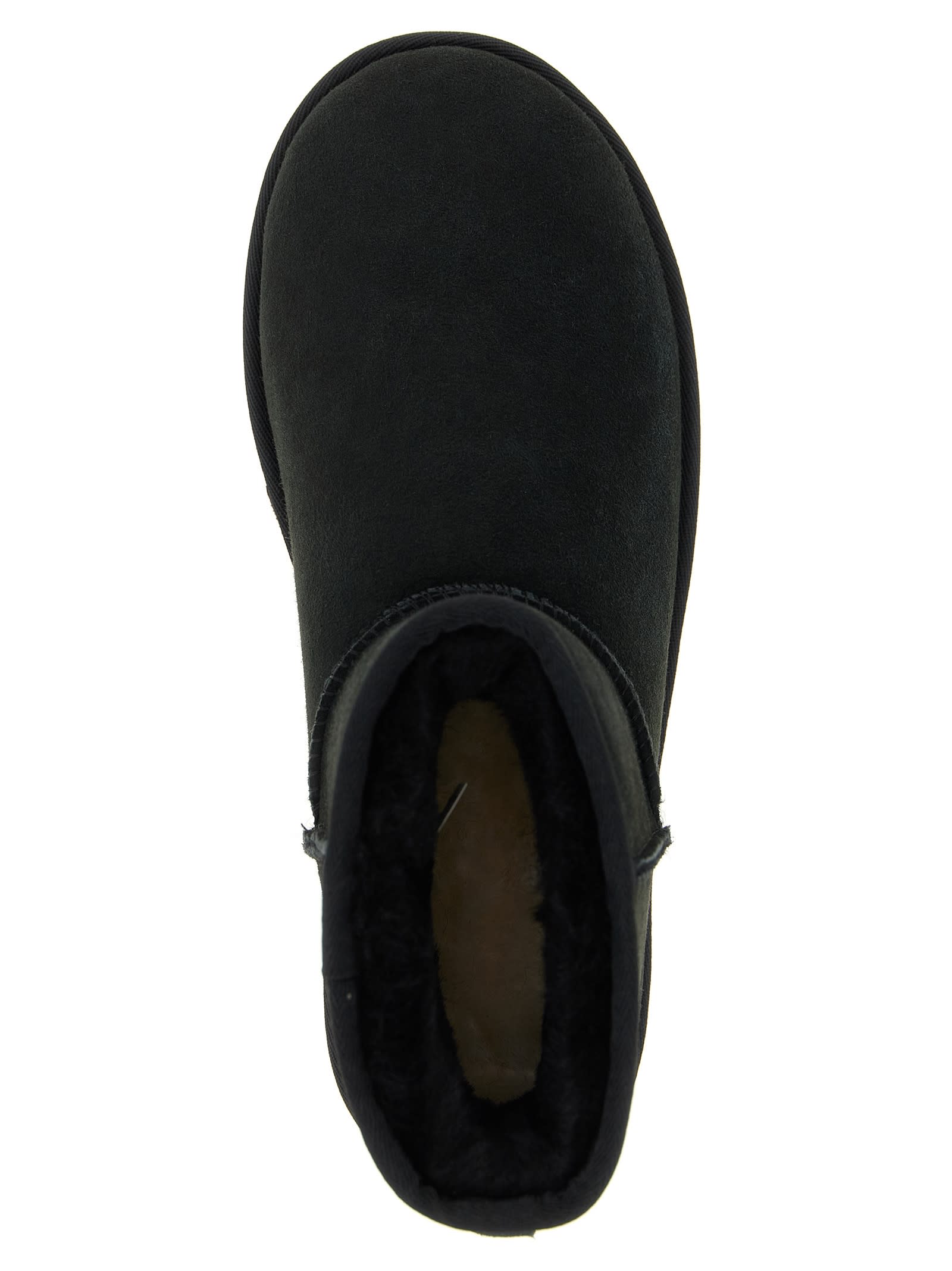 Ugg Classic Mini Ii Ankle Boots In Black