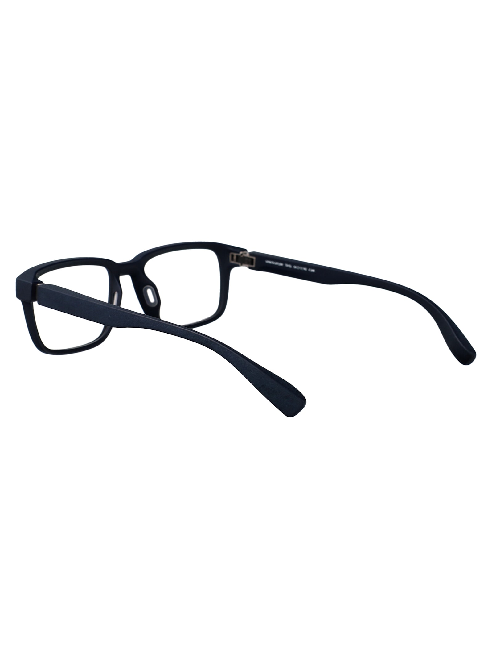 Mykita Helicon Rectangle Frame Glasses In Indigo