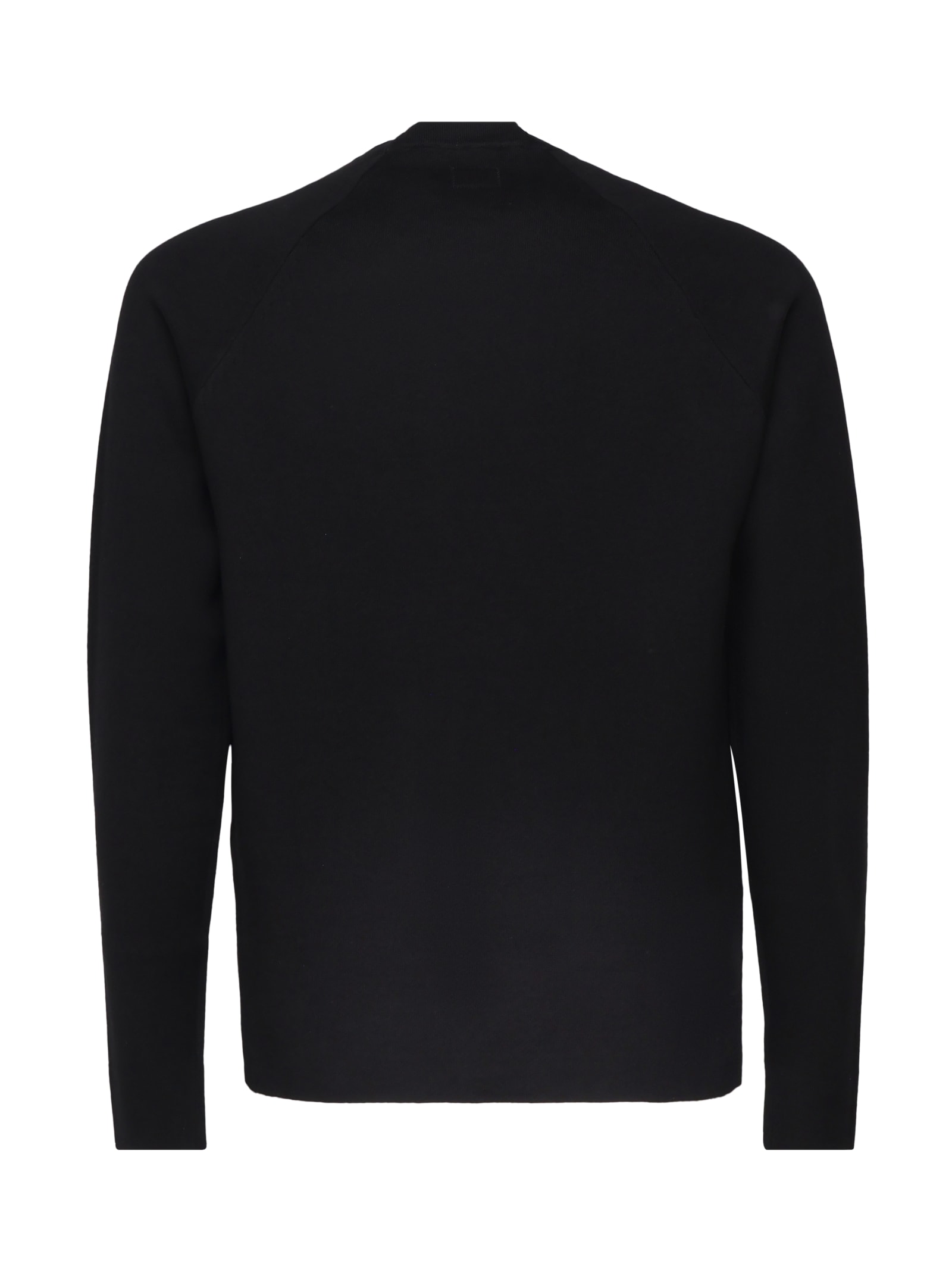 Shop C.p. Company Metropolis Sweater In Cotton In Black