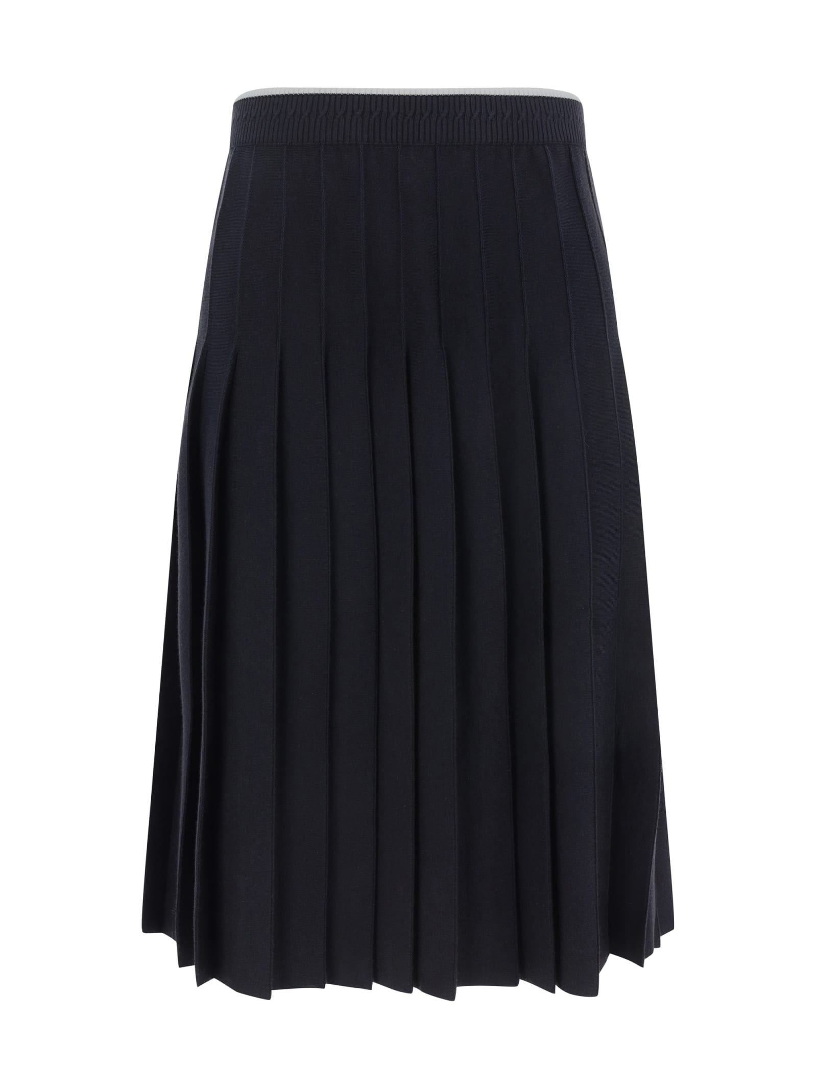 Shop Thom Browne Skirt In Black