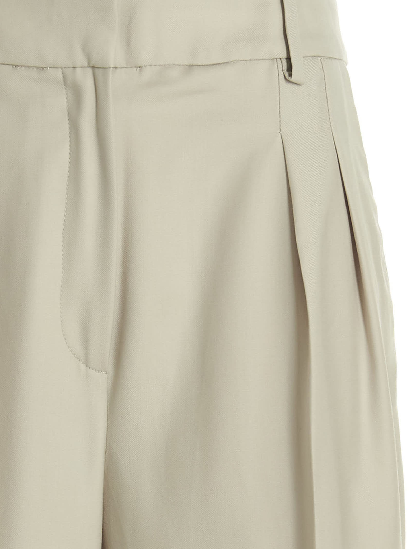 Shop Loulou Studio Pantalone Sbiru In Beige