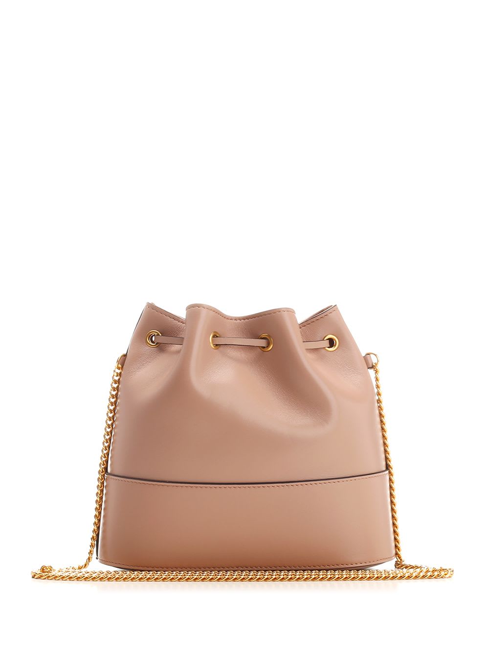 Shop Valentino V Logo Signature Mini Bucket Bag In Rose