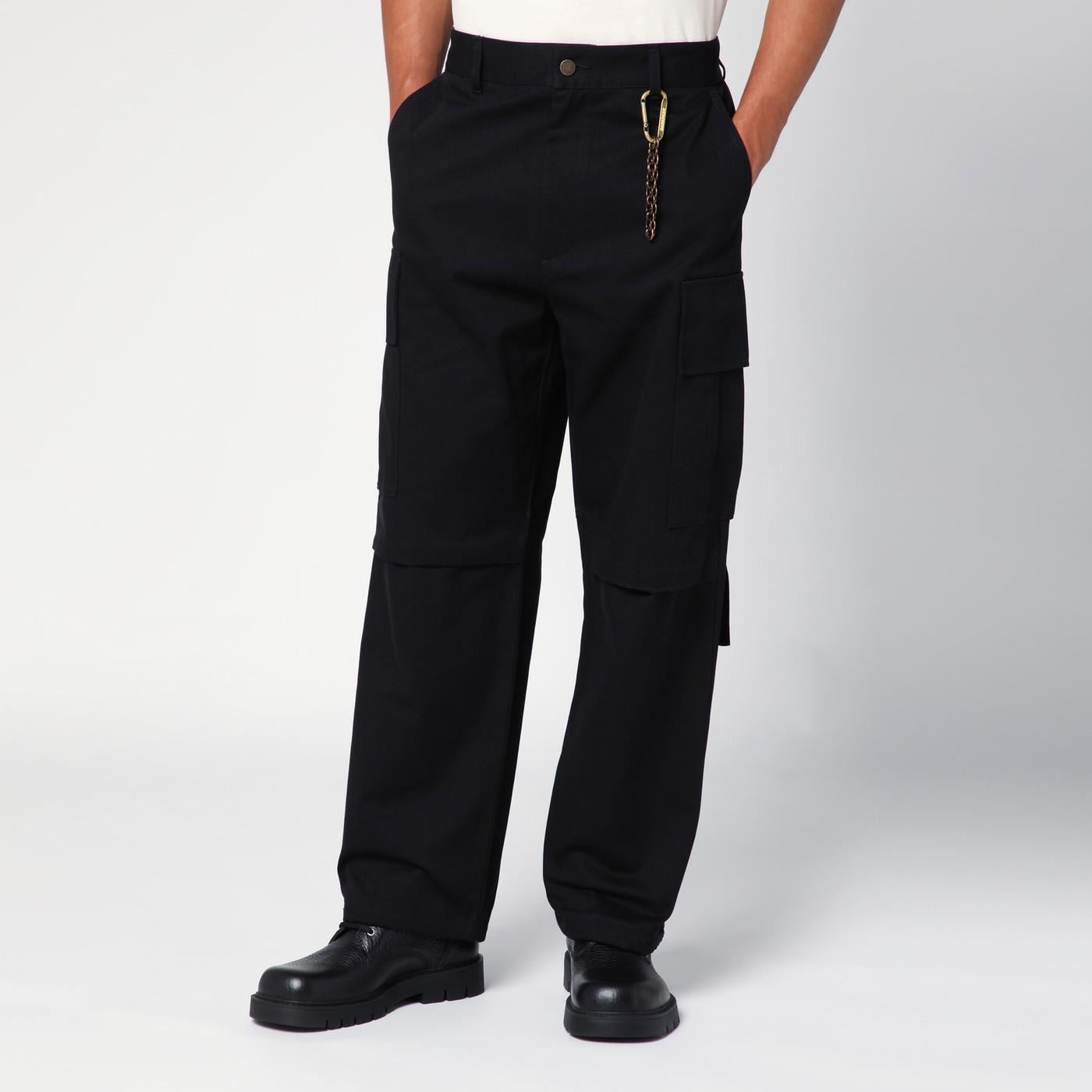 Darkpark Laurent Saint Laurent Cargo Pants In Nero