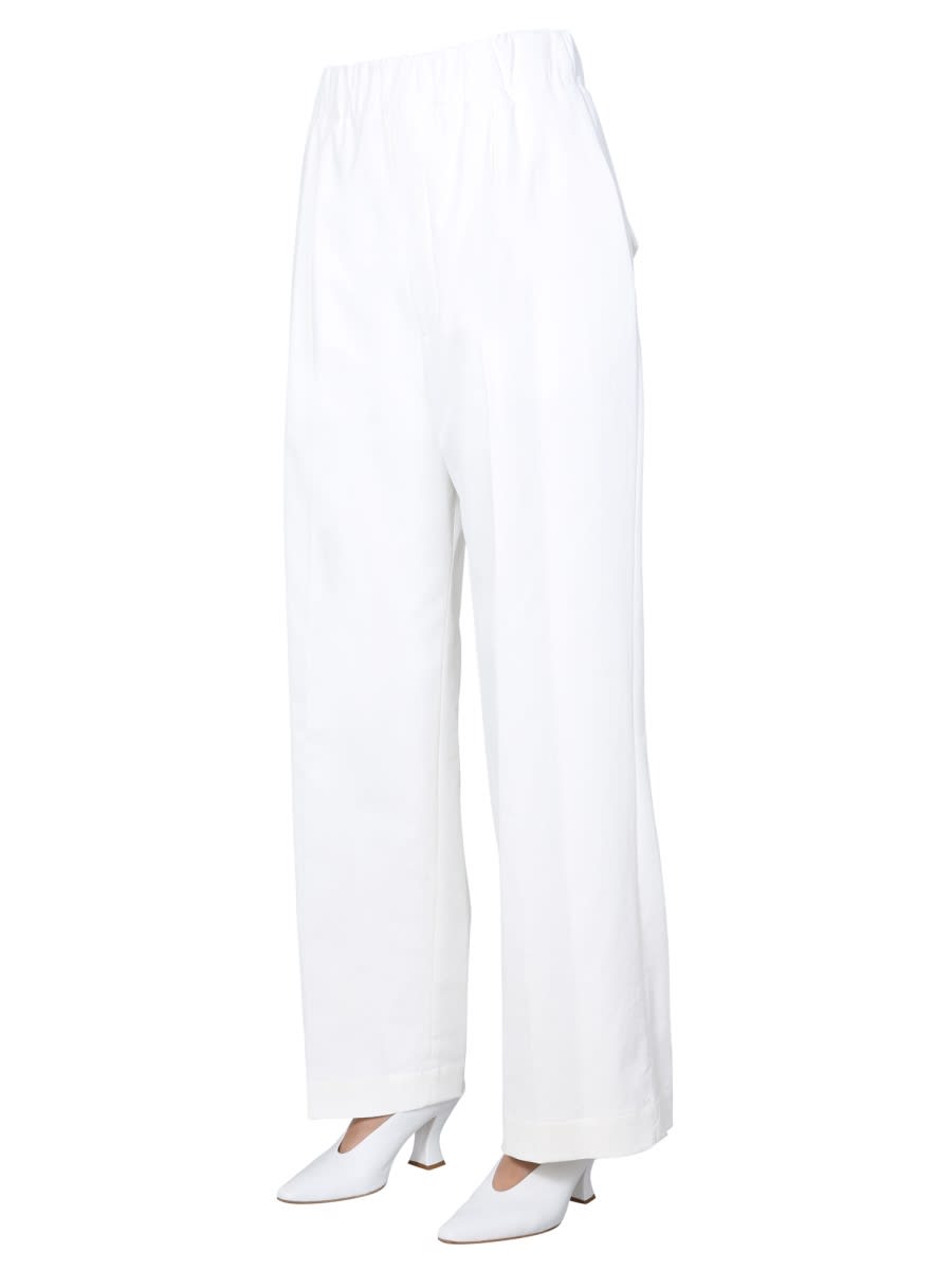 Shop Jejia Wide Trousers In White