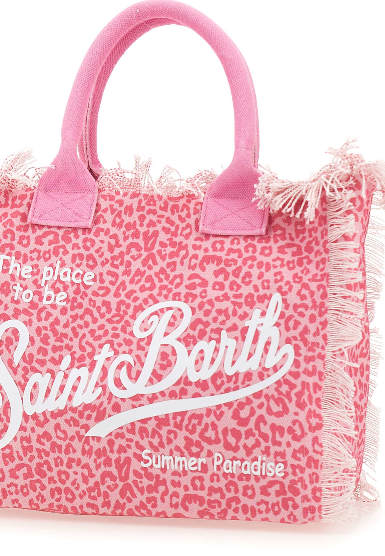 Shop Mc2 Saint Barth Vanity Bag In Pink