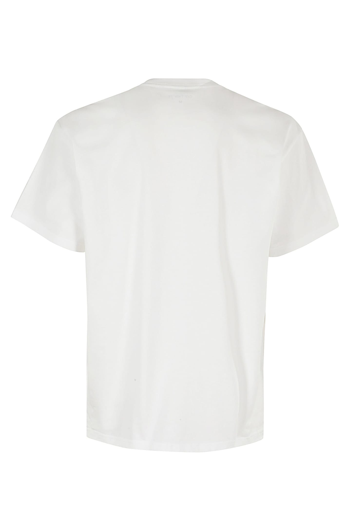 Carhartt Logo-embroidered Crew-neck T-shirt In White