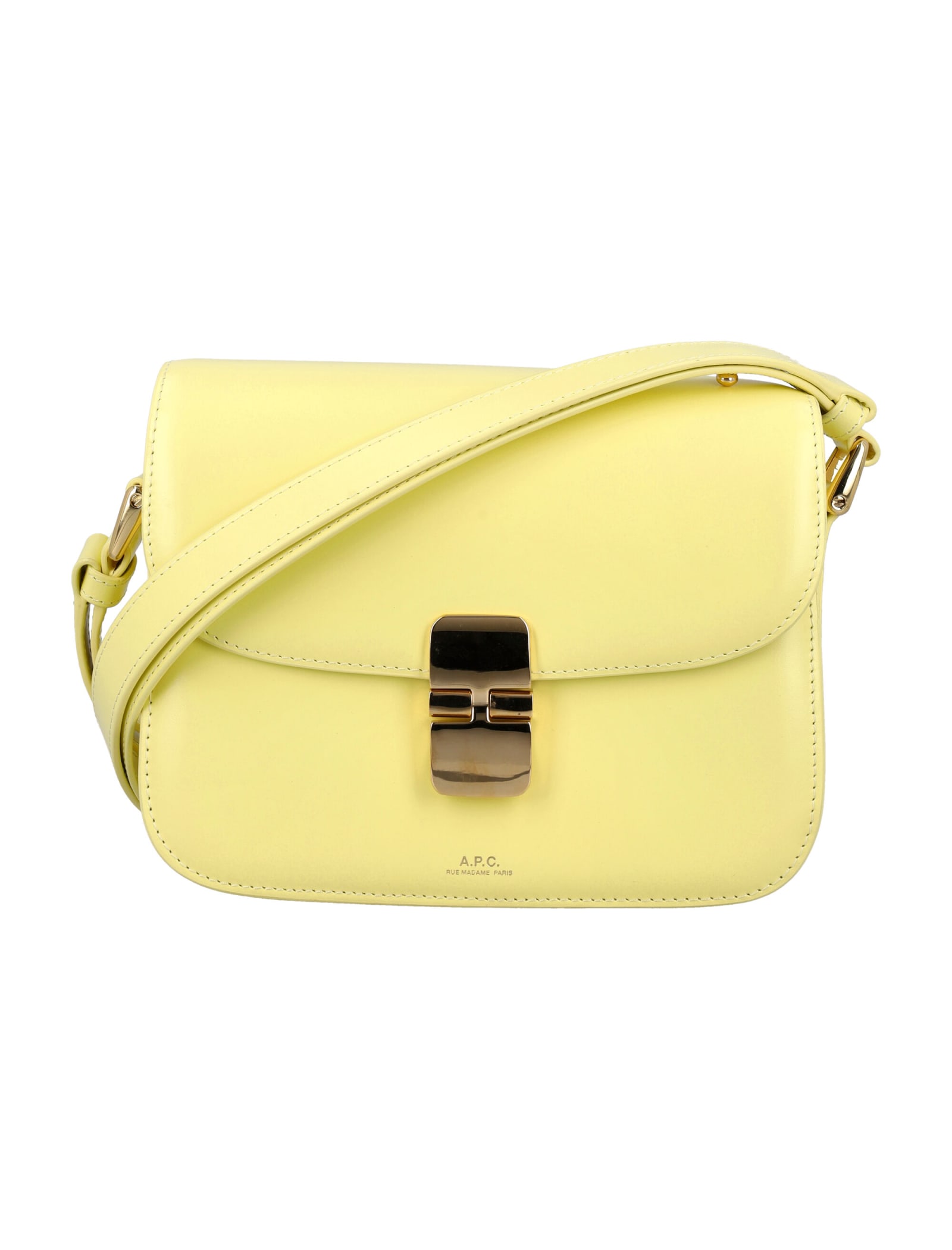 Shop Apc Sac Grace Small Bag In Lemon